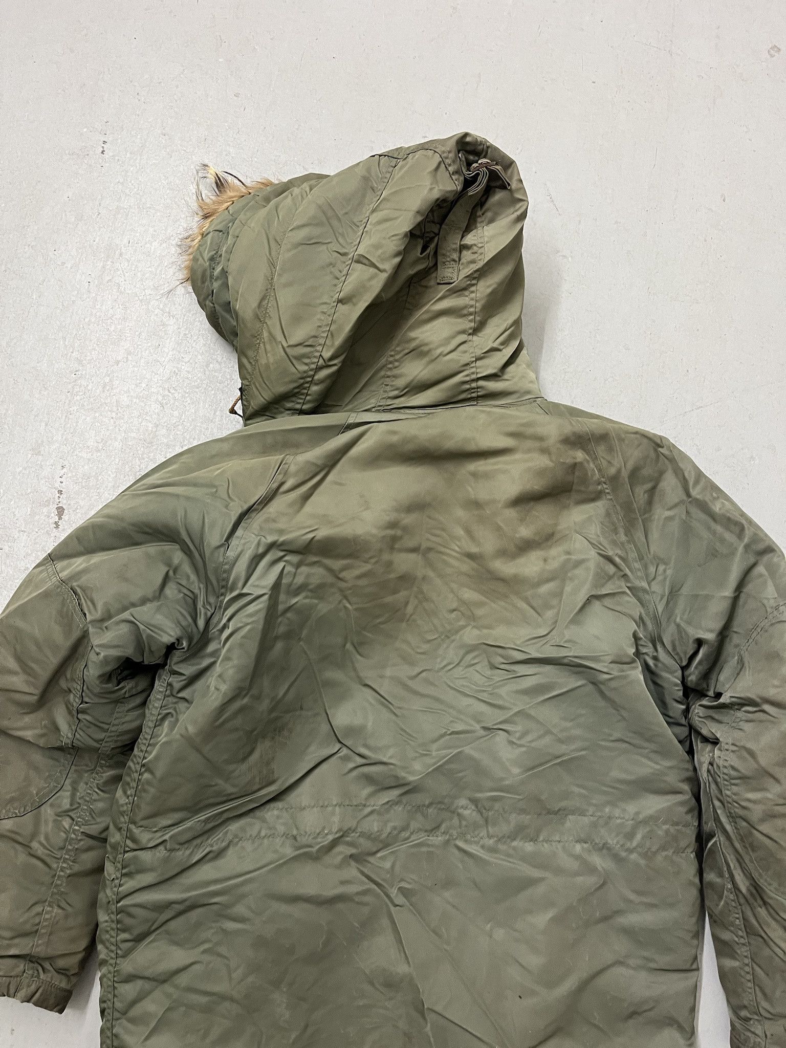 Vintage Vintage 1970s Golden Fleece Military N-3B Parka Flight Jacket Size 40 Size US L / EU 52-54 / 3 - 6 Thumbnail