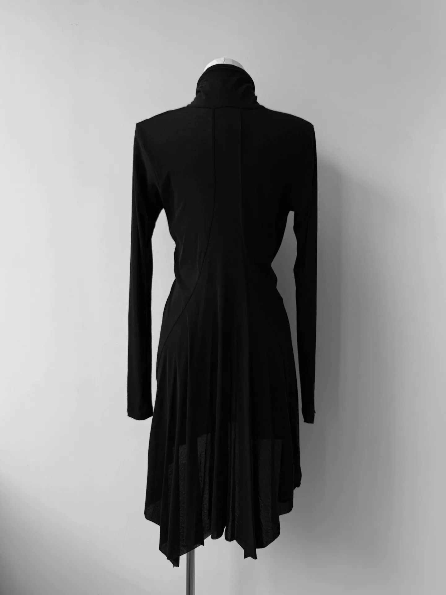 Yohji Yamamoto Yohji Yamamoto Femme Long Sleeve Dress Size S / US 4 / IT 40 - 6 Thumbnail