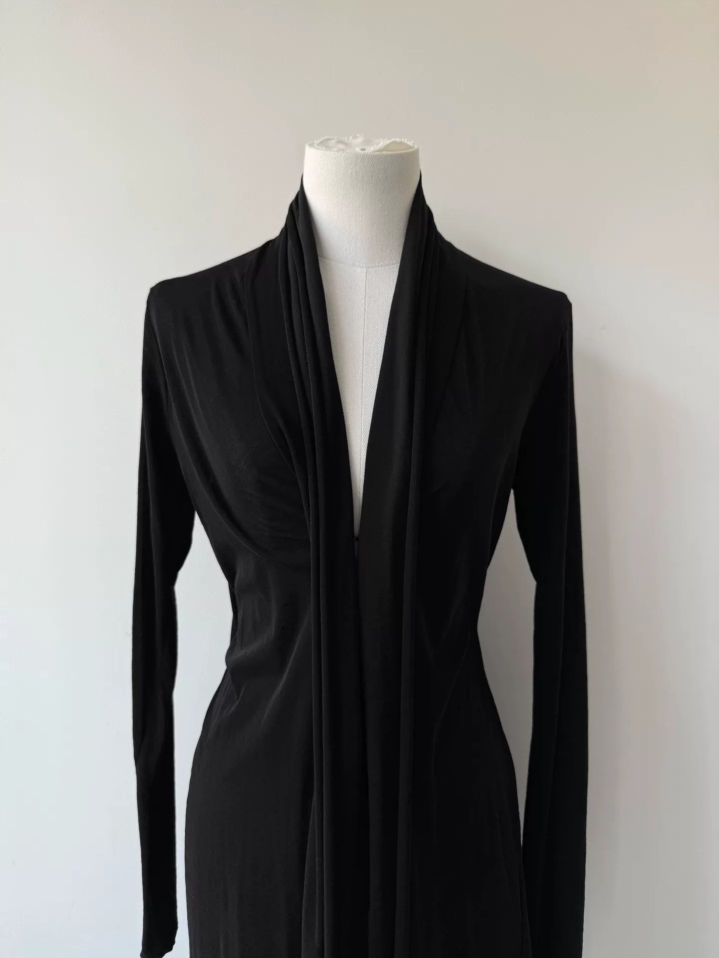 Yohji Yamamoto Yohji Yamamoto Femme Long Sleeve Dress Size S / US 4 / IT 40 - 3 Thumbnail