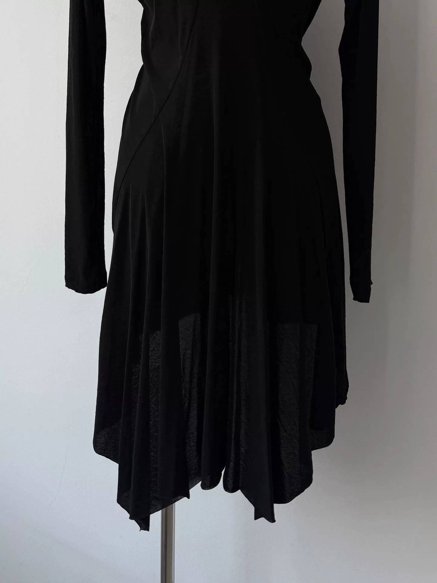 Yohji Yamamoto Yohji Yamamoto Femme Long Sleeve Dress Size S / US 4 / IT 40 - 7 Thumbnail