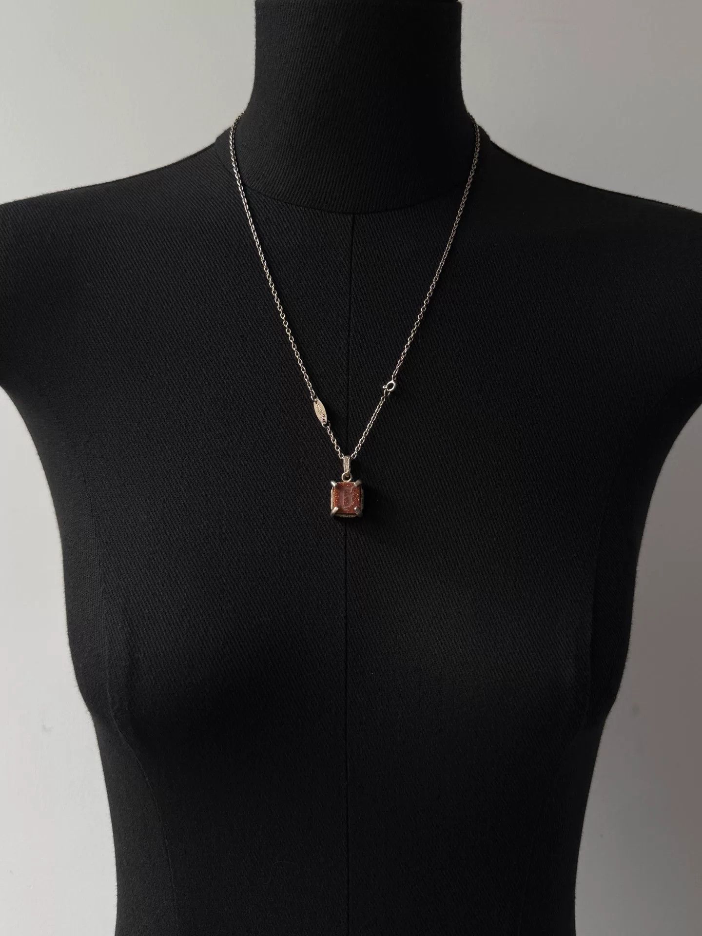 Jean Paul Gaultier Jean Paul Gaultier Silver Pendant Necklace Size ONE SIZE - 2 Thumbnail