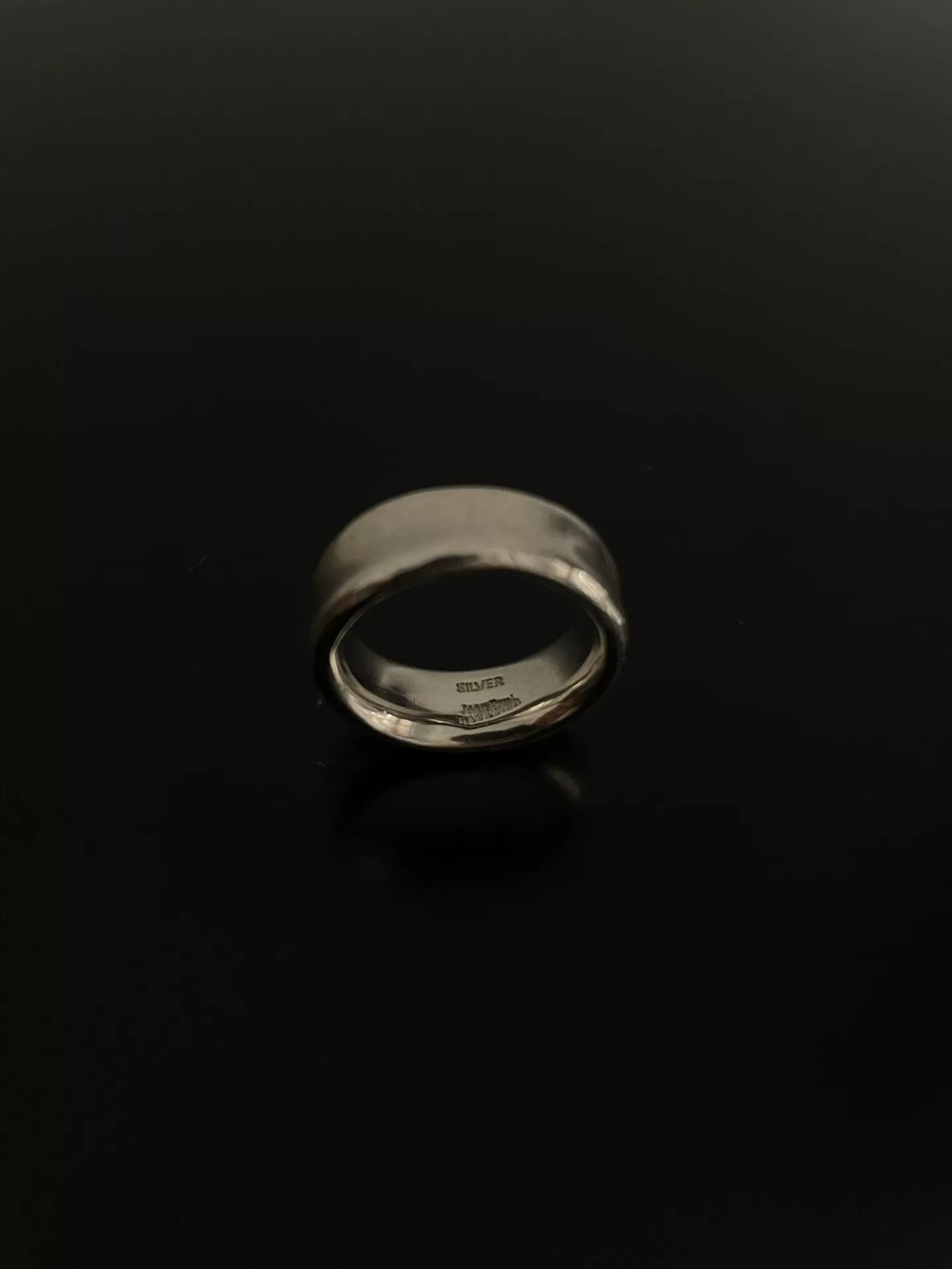 Jean Paul Gaultier Jean Paul Gaultier Minimalist Silver Ring Size ONE SIZE - 6 Thumbnail