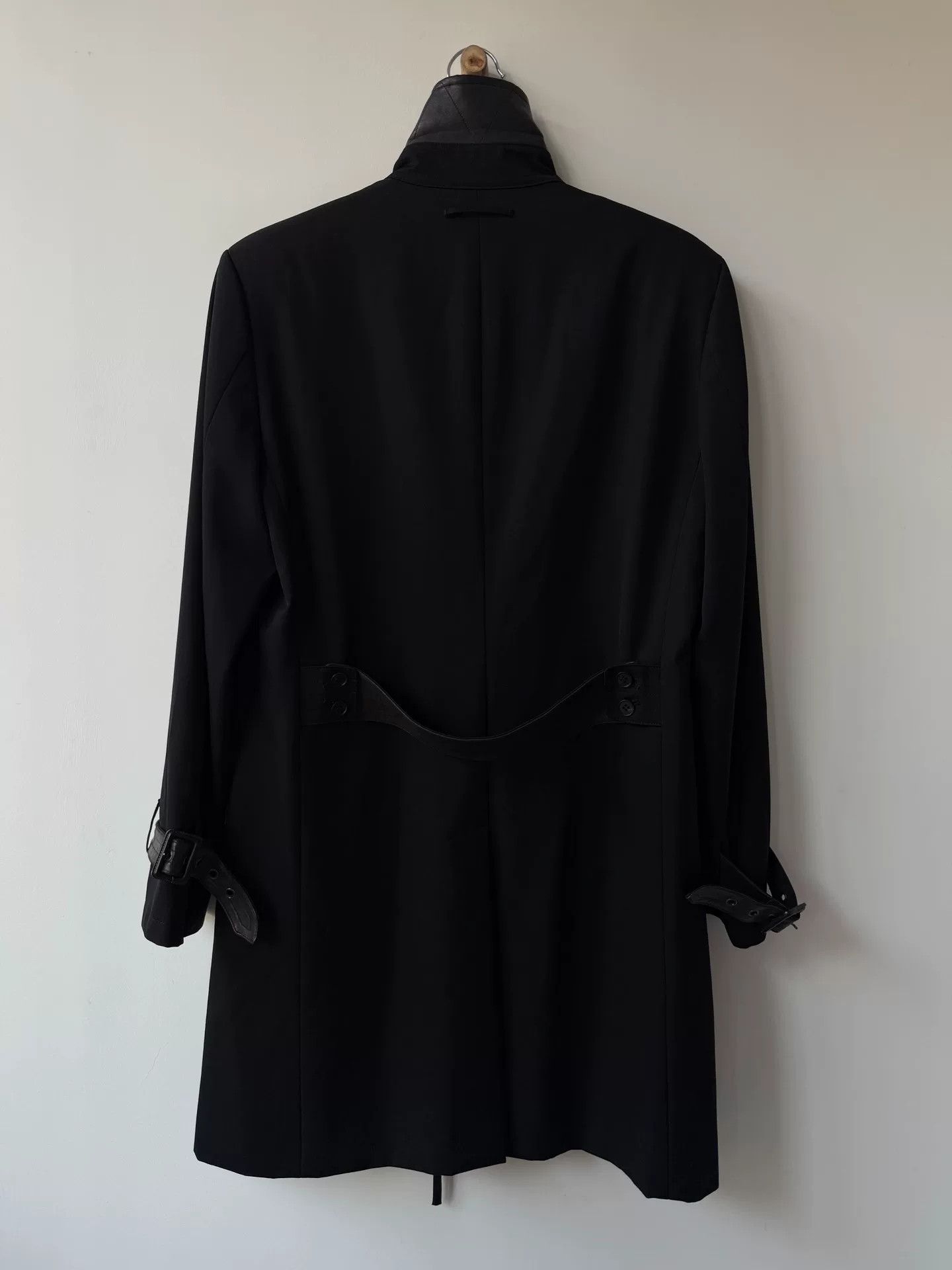Jean Paul Gaultier Jean Paul Gaultier Wool Trench Coat Size US L / EU 52-54 / 3 - 3 Thumbnail