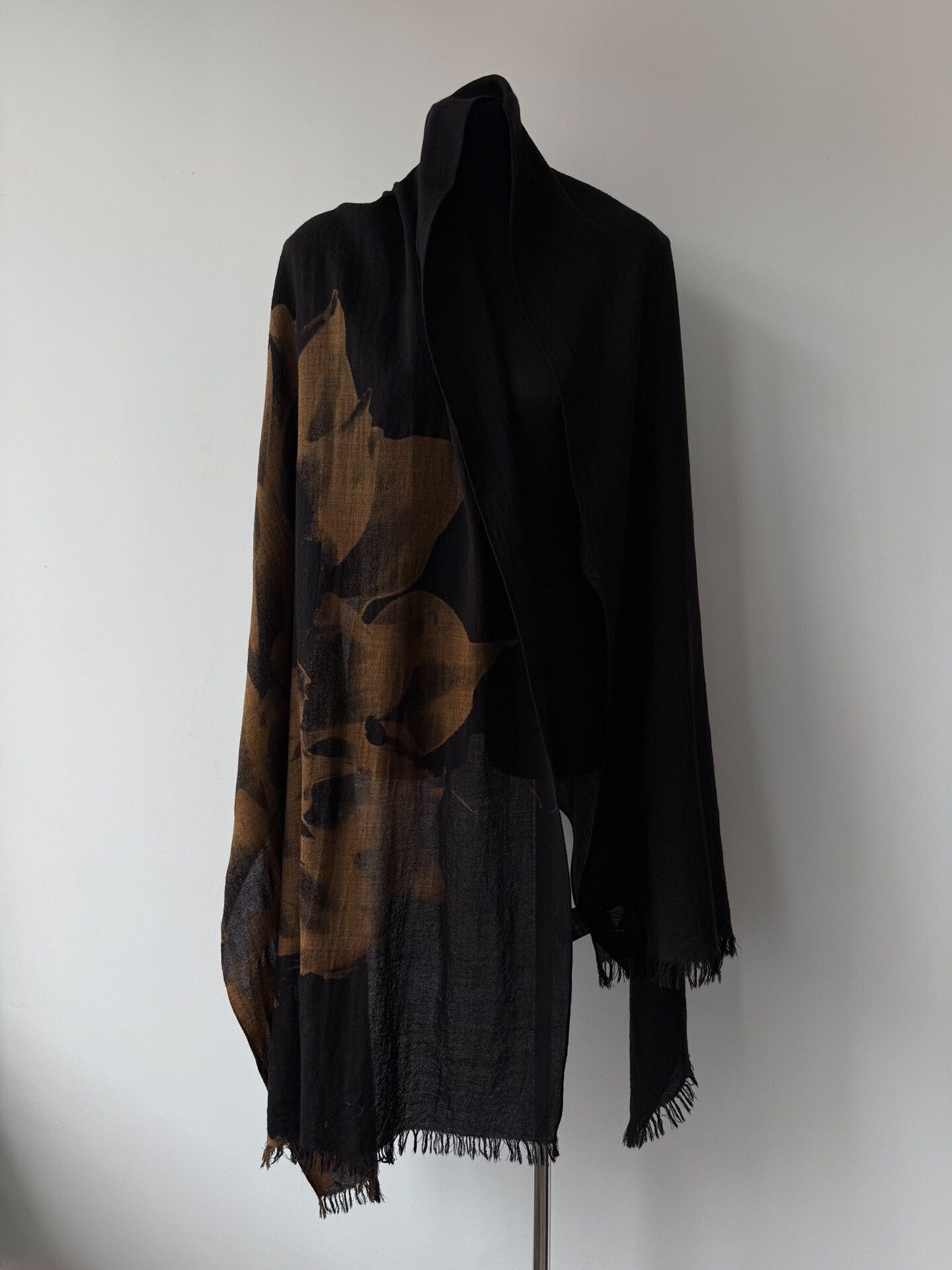 Yohji Yamamoto Yohji Yamamoto Wabi-Sabi Wool Scarf Size ONE SIZE - 5 Thumbnail