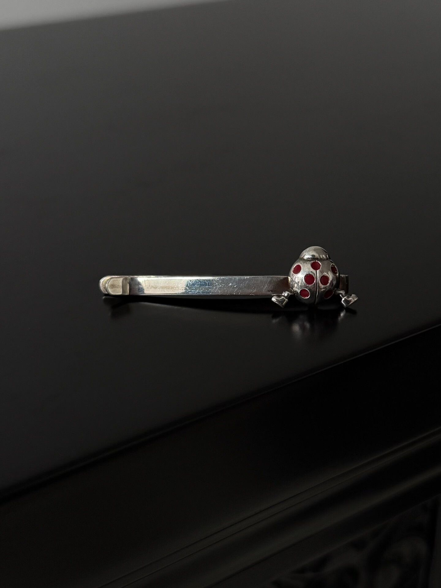 Yohji Yamamoto silver ladybug tie clip by yohji yamamoto Size ONE SIZE - 2 Thumbnail
