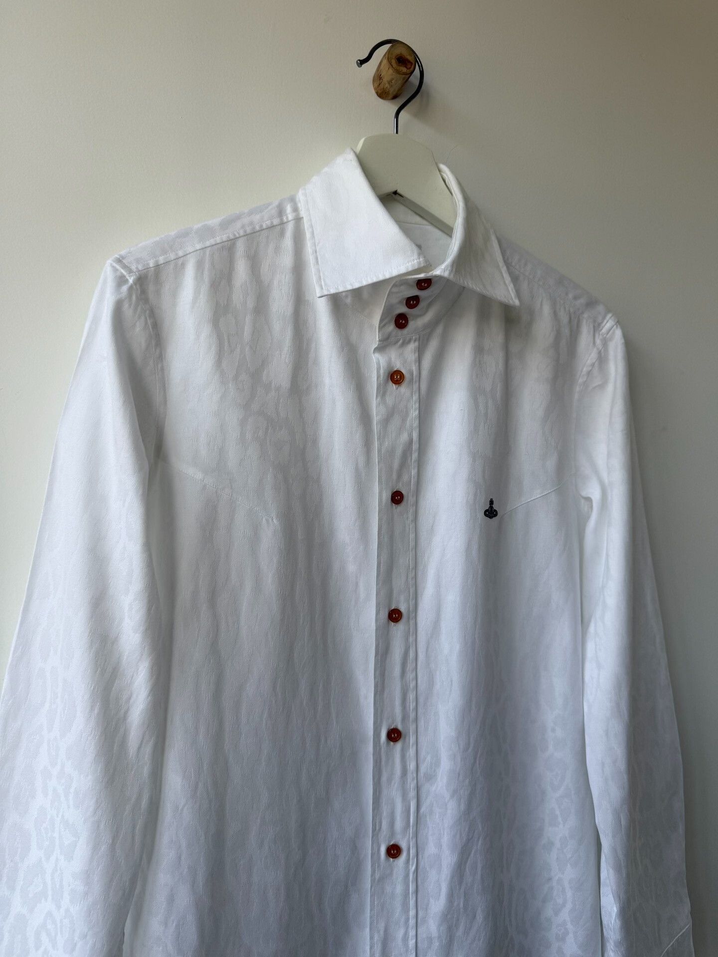 Vivienne Westwood vivienne westwood embroidered long sleeve shirt Size US L / EU 52-54 / 3 - 6 Thumbnail