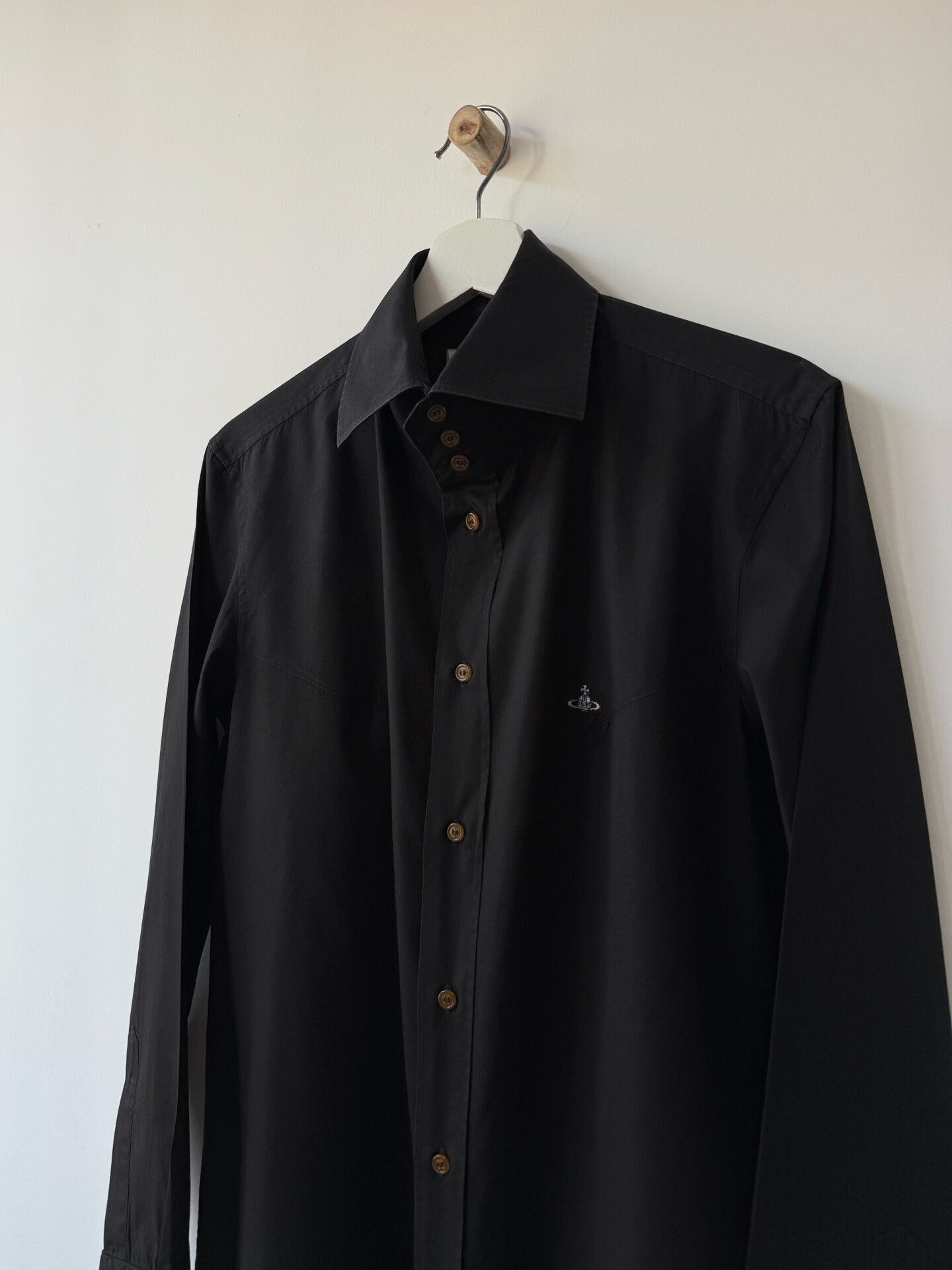 Vivienne Westwood Vivienne Westwood Three-Button Black Shirt Size US L / EU 52-54 / 3 - 2 Thumbnail
