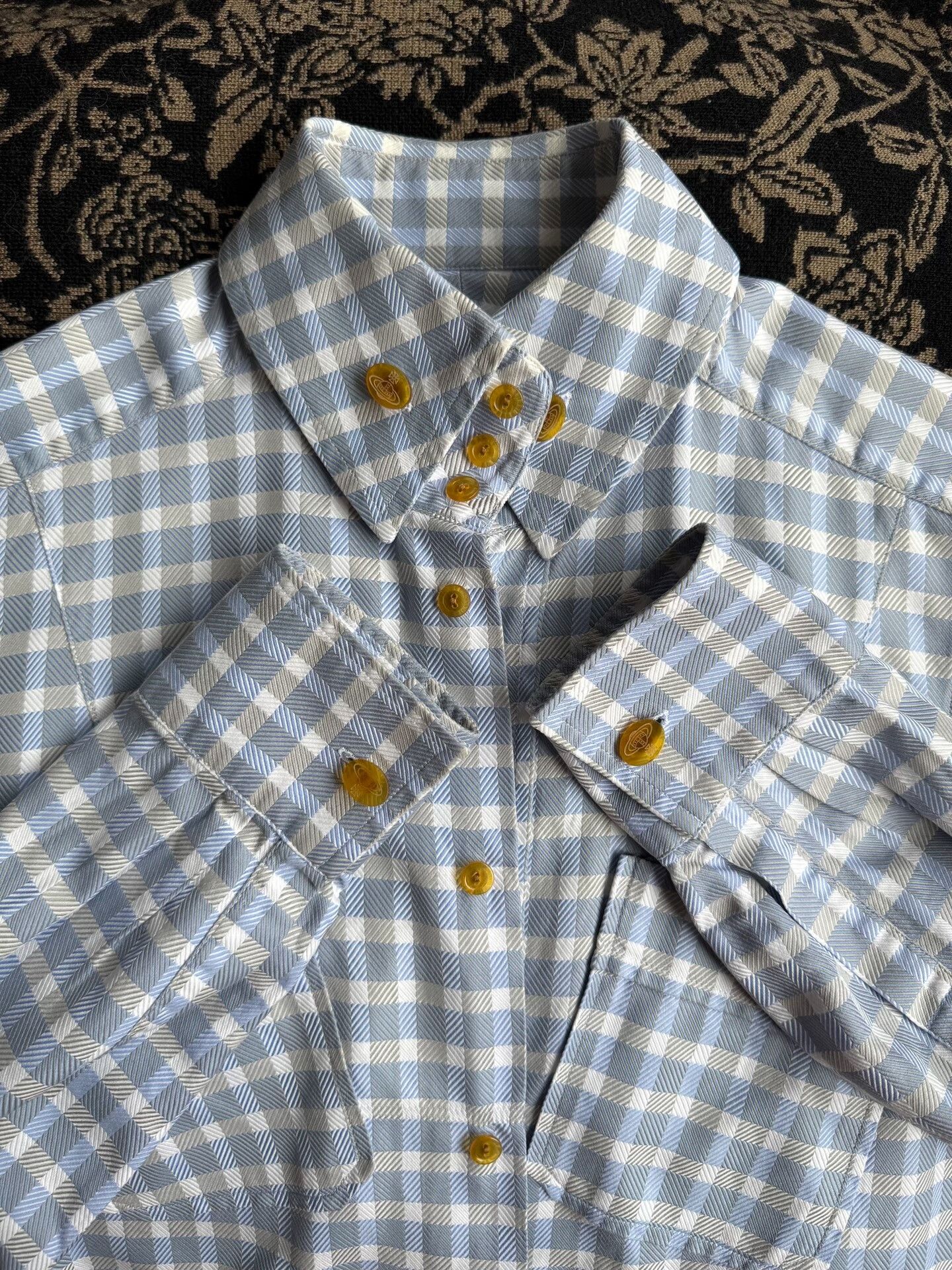 Vivienne Westwood Vivienne Westwood Three-Button Check Shirt Size US M / EU 48-50 / 2 - 6 Thumbnail