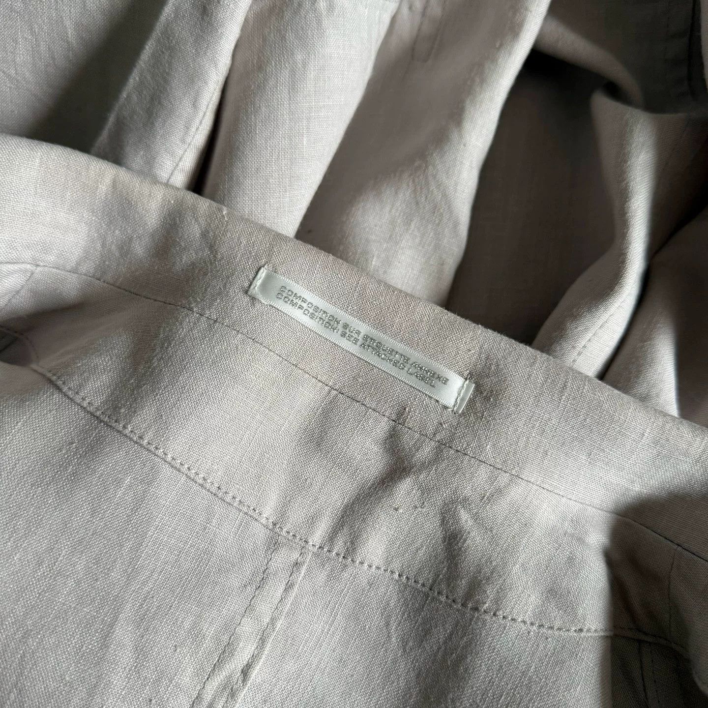 Yohji Yamamoto Yohji Yamamoto Linen Jacket for Men Size US L / EU 52-54 / 3 - 4 Thumbnail