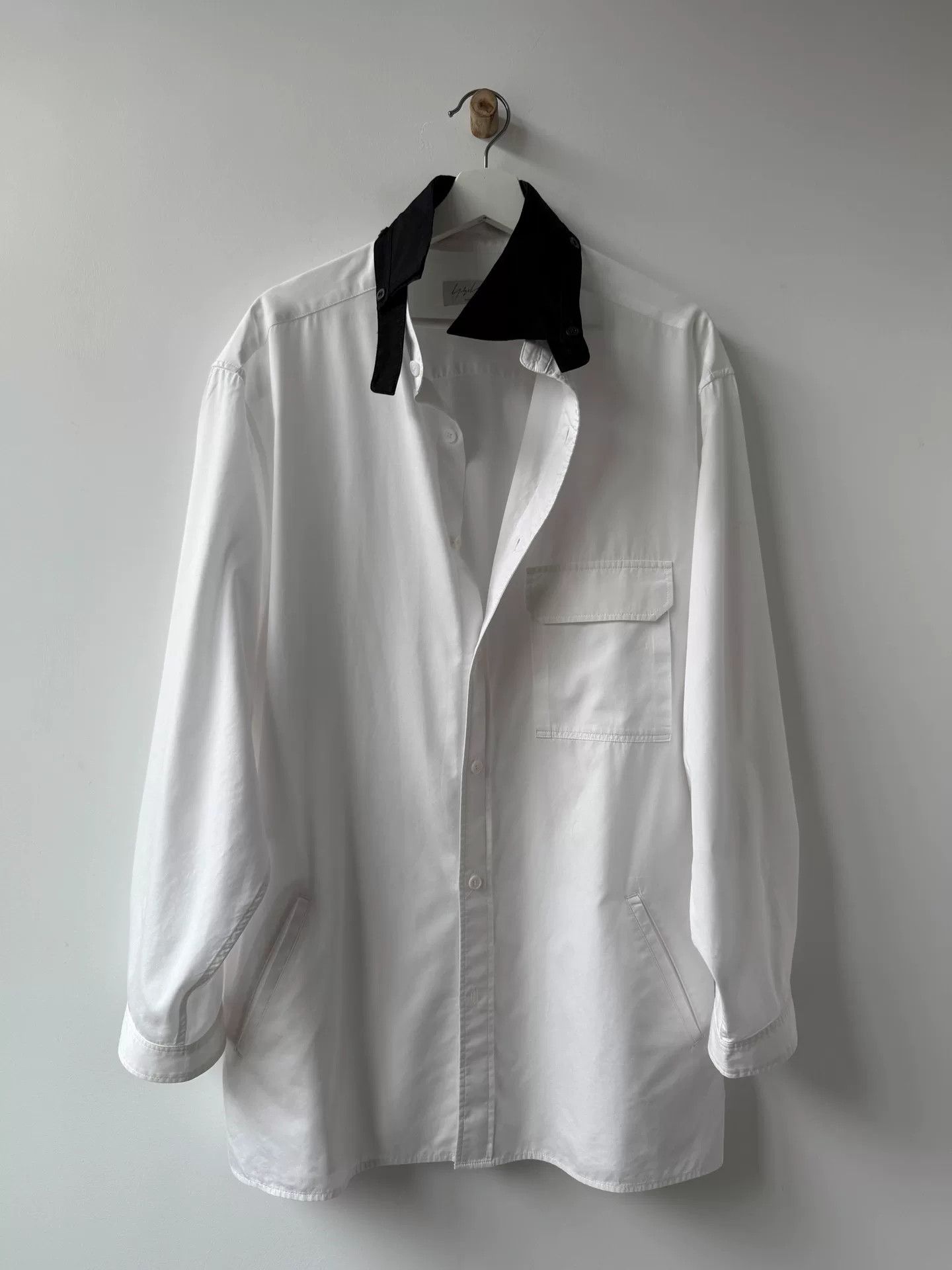 Yohji Yamamoto yohji yamamoto pour homme white shirt Size US XXL / EU 58 / 5 - 2 Thumbnail