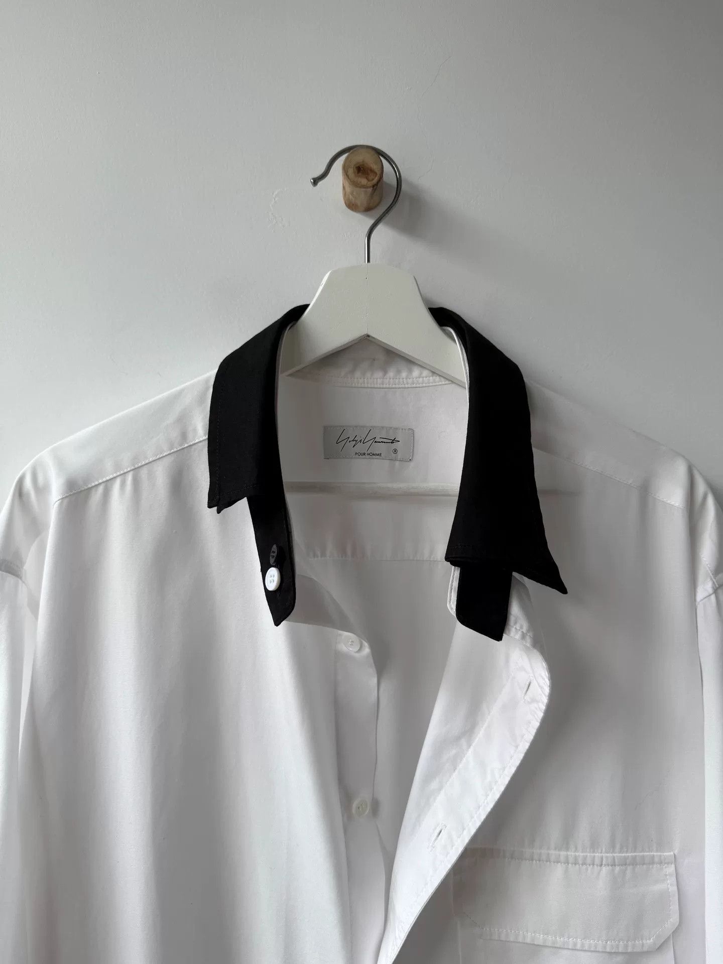 Yohji Yamamoto yohji yamamoto pour homme white shirt Size US XXL / EU 58 / 5 - 6 Thumbnail