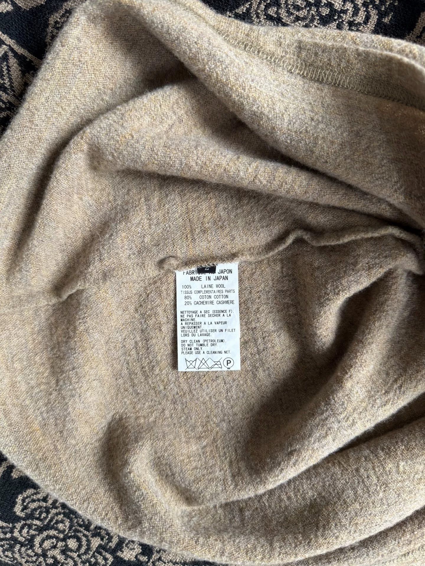 Y's Yohji Yamamoto Wool Sleeve Top Size S / US 4 / IT 40 - 3 Thumbnail