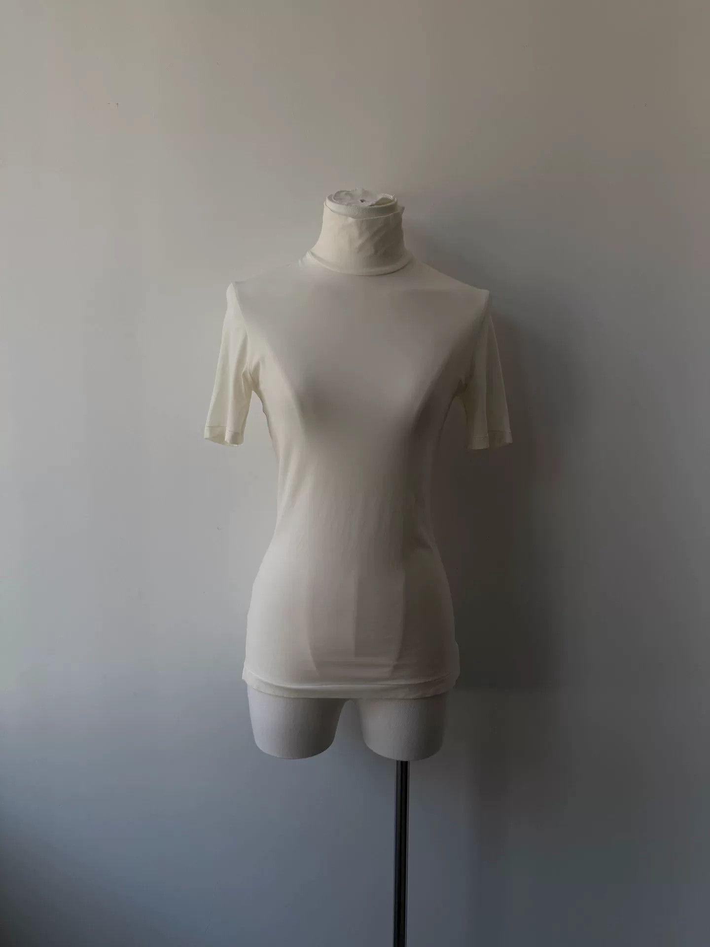 Y's Yohji Yamamoto Y's Half High Neck T-Shirt Size L / US 10 / IT 46 - 4 Thumbnail