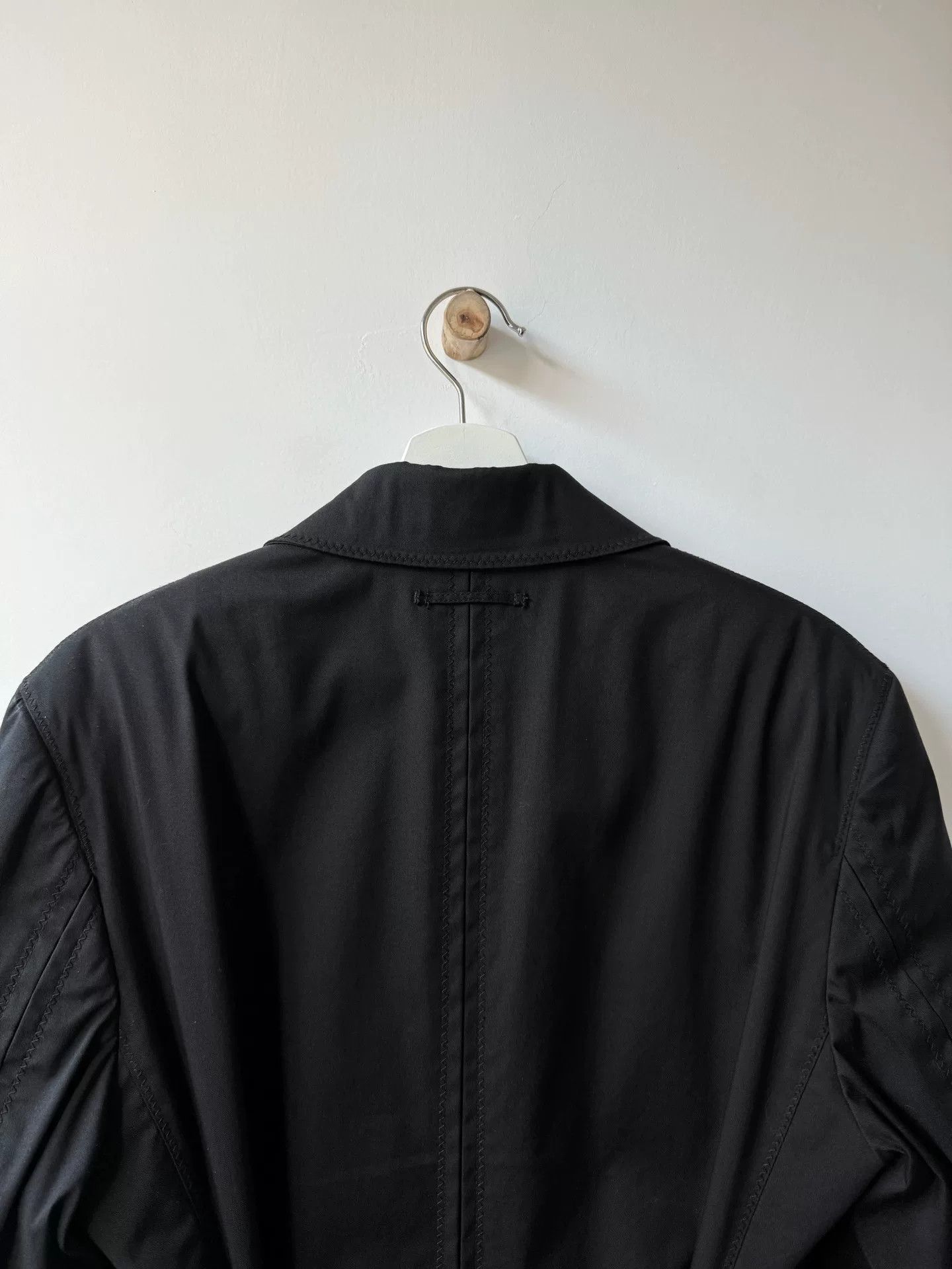 Jean Paul Gaultier Jean Paul Gaultier Black Trench Coat Size US L / EU 52-54 / 3 - 5 Thumbnail
