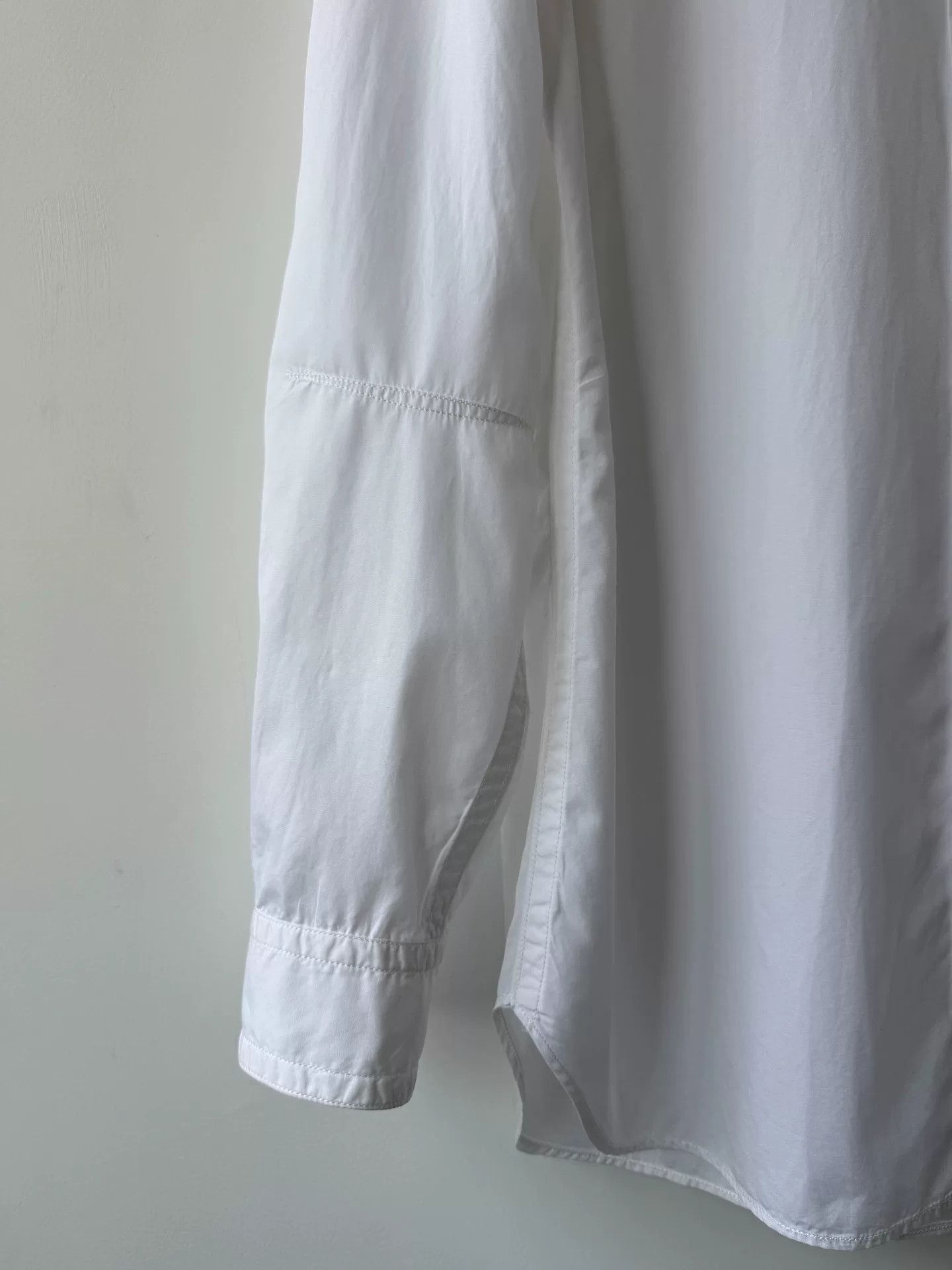 Yohji Yamamoto Yohji Yamamoto Pour Homme White Shirt Size US L / EU 52-54 / 3 - 5 Thumbnail