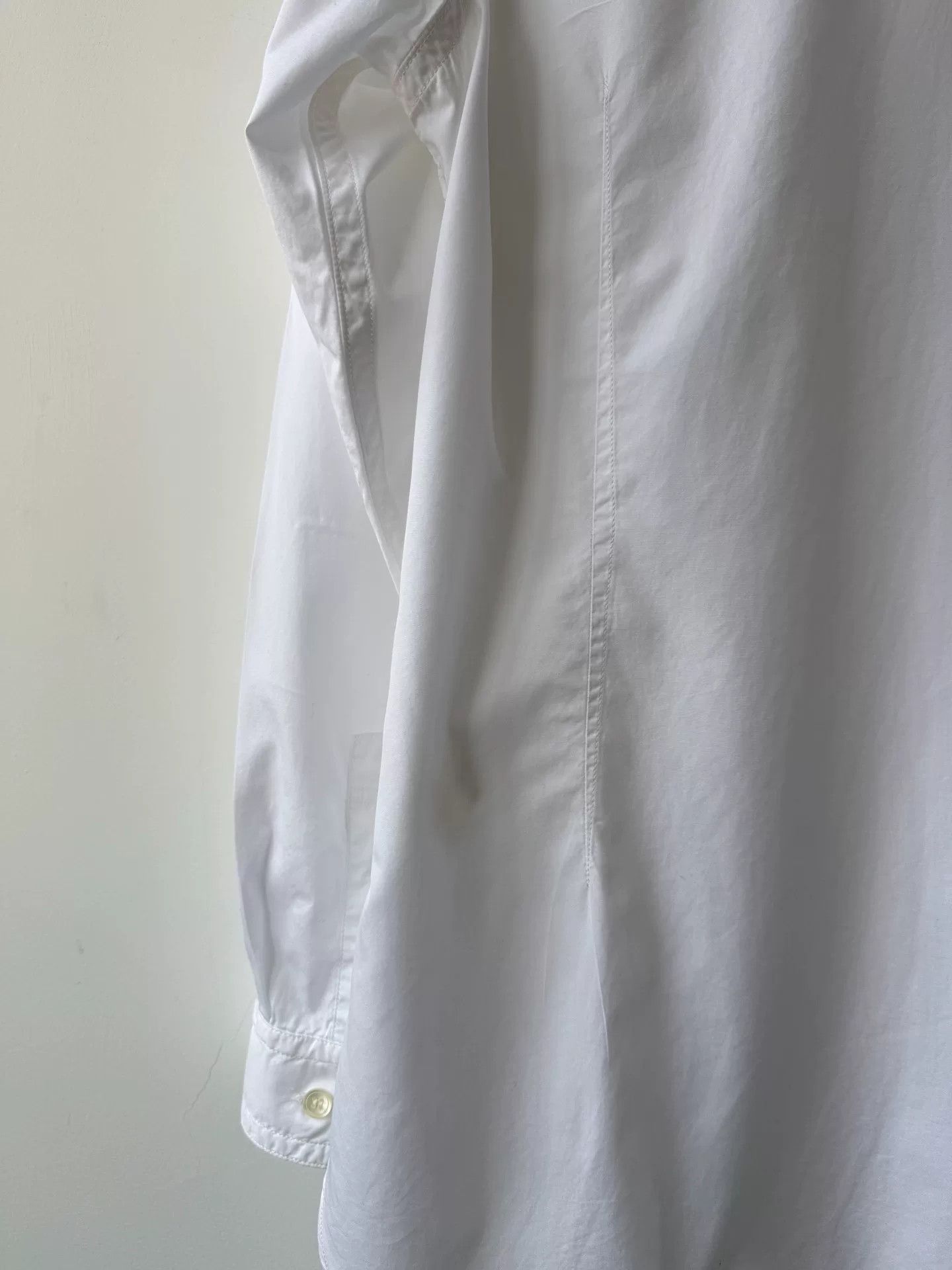 Yohji Yamamoto Yohji Yamamoto Pour Homme White Shirt Size US L / EU 52-54 / 3 - 6 Thumbnail