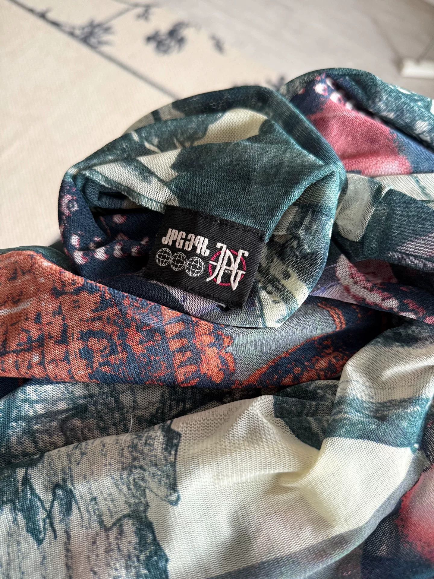 Jean Paul Gaultier Jean Paul Gaultier Sheer Graphic Top Size M / US 6-8 / IT 42-44 - 8 Thumbnail