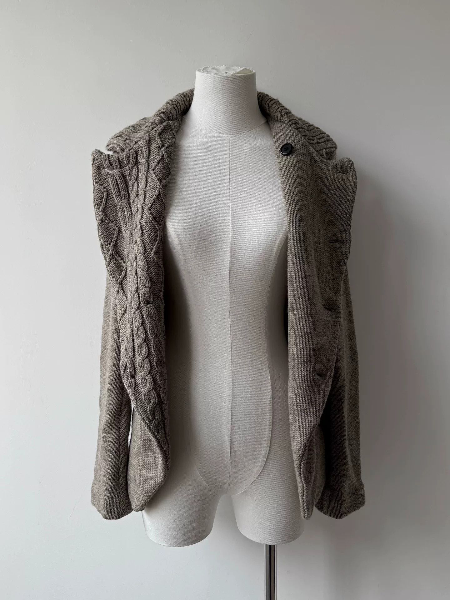 Y's yohji yamamoto wool jacket with unique design Size US XS / EU 42 / 0 - 7 Thumbnail
