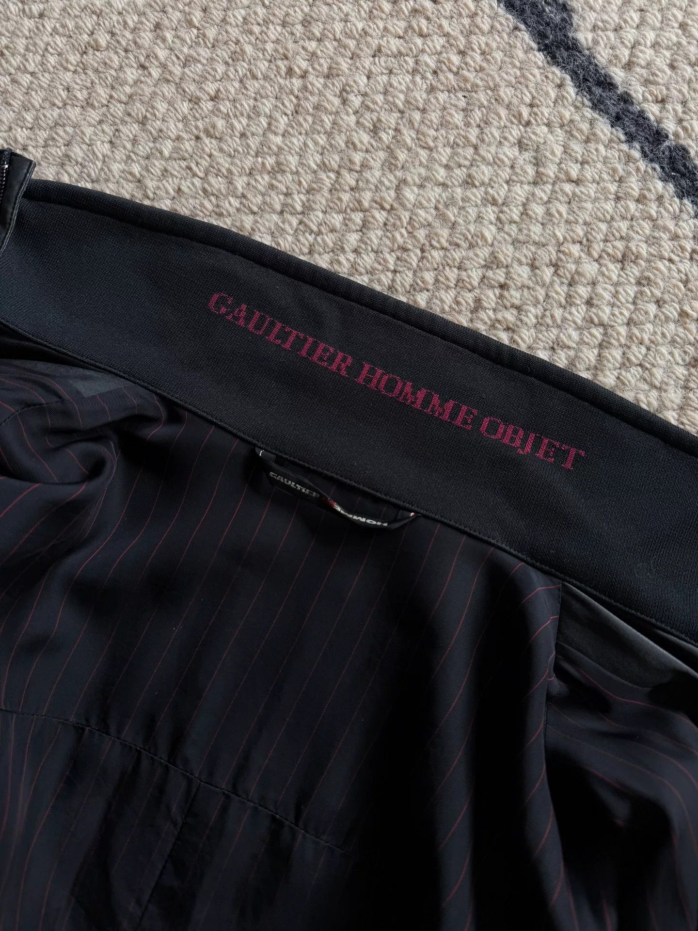 Jean Paul Gaultier Jean Paul Gaultier Black Zip Jacket Size US L / EU 52-54 / 3 - 7 Thumbnail
