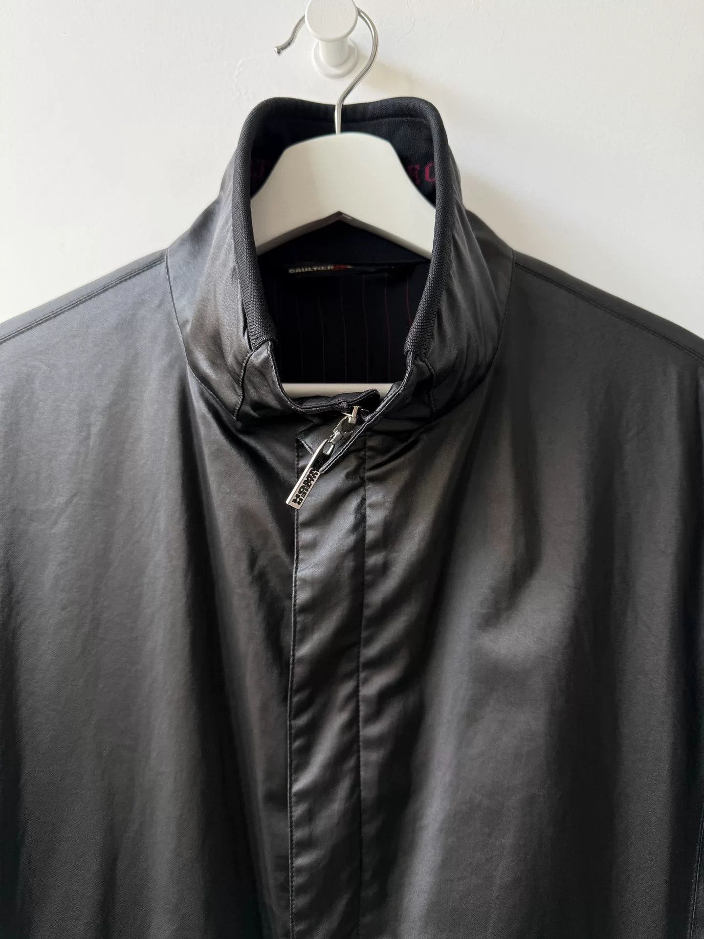 Jean Paul Gaultier Jean Paul Gaultier Black Zip Jacket Size US L / EU 52-54 / 3 - 4 Thumbnail