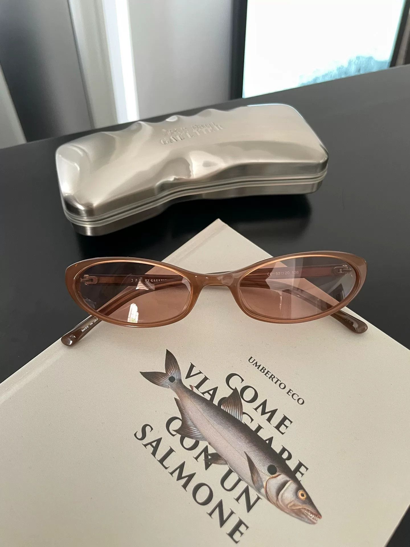 Jean Paul Gaultier Jean Paul Gaultier Sunglasses with Case Size ONE SIZE - 4 Thumbnail