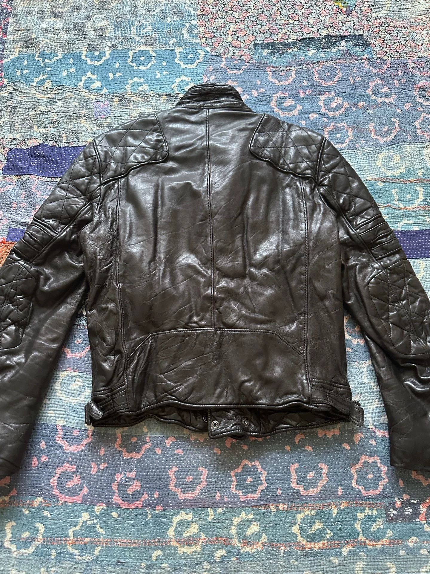 Ralph Lauren Black Label ralph lauren black label motorcycle leather jacket Size US M / EU 48-50 / 2 - 2 Thumbnail
