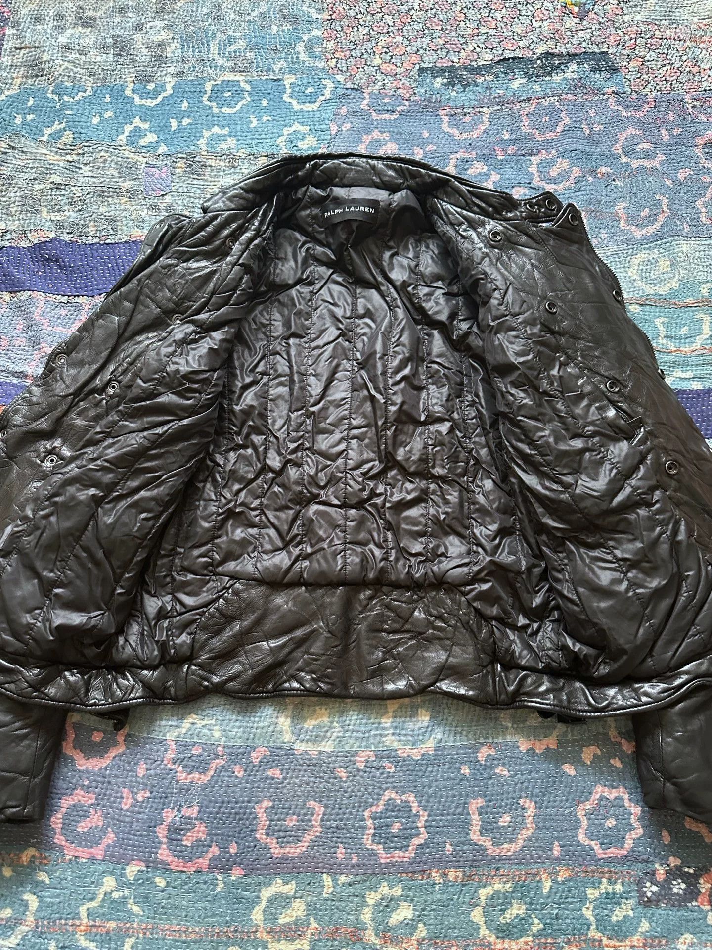 Ralph Lauren Black Label ralph lauren black label motorcycle leather jacket Size US M / EU 48-50 / 2 - 5 Thumbnail