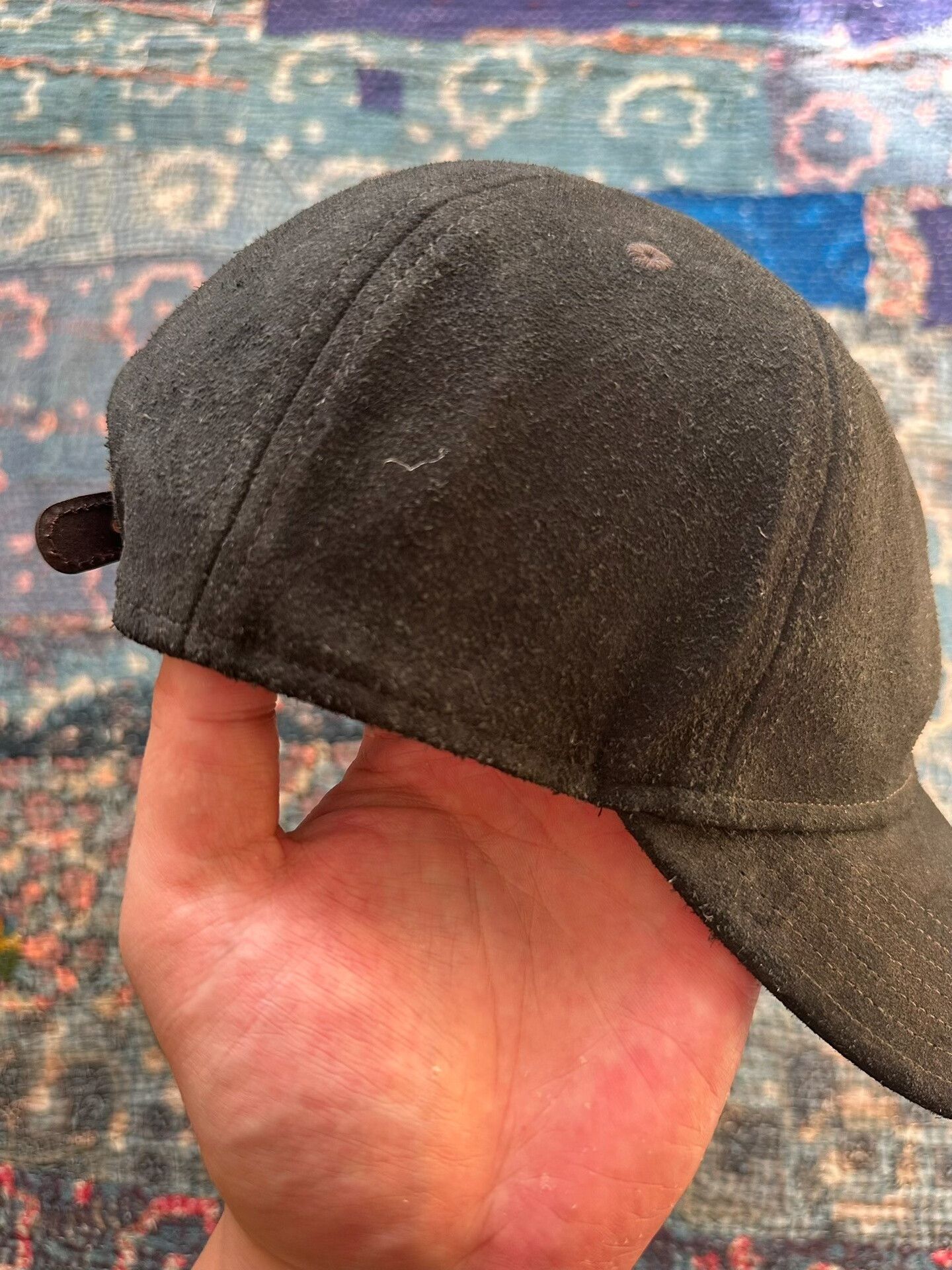 RRL Ralph Lauren rrl black vintage baseball cap Size ONE SIZE - 4 Thumbnail