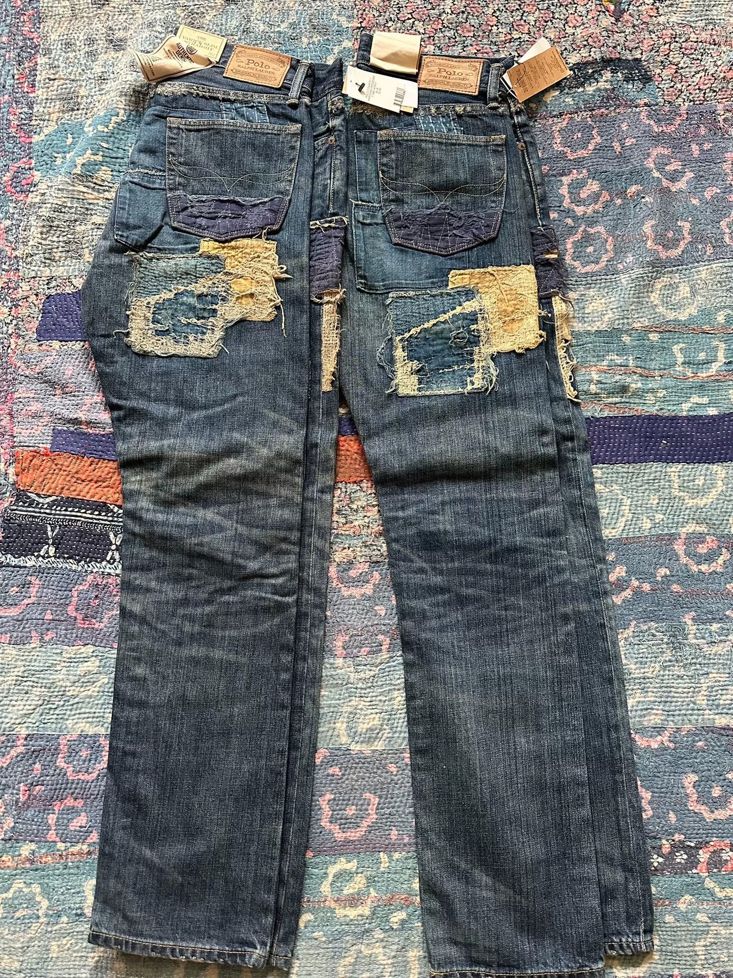 RRL Ralph Lauren ralph lauren boro distressed denim jeans Size US 30 / EU 46 - 4 Thumbnail