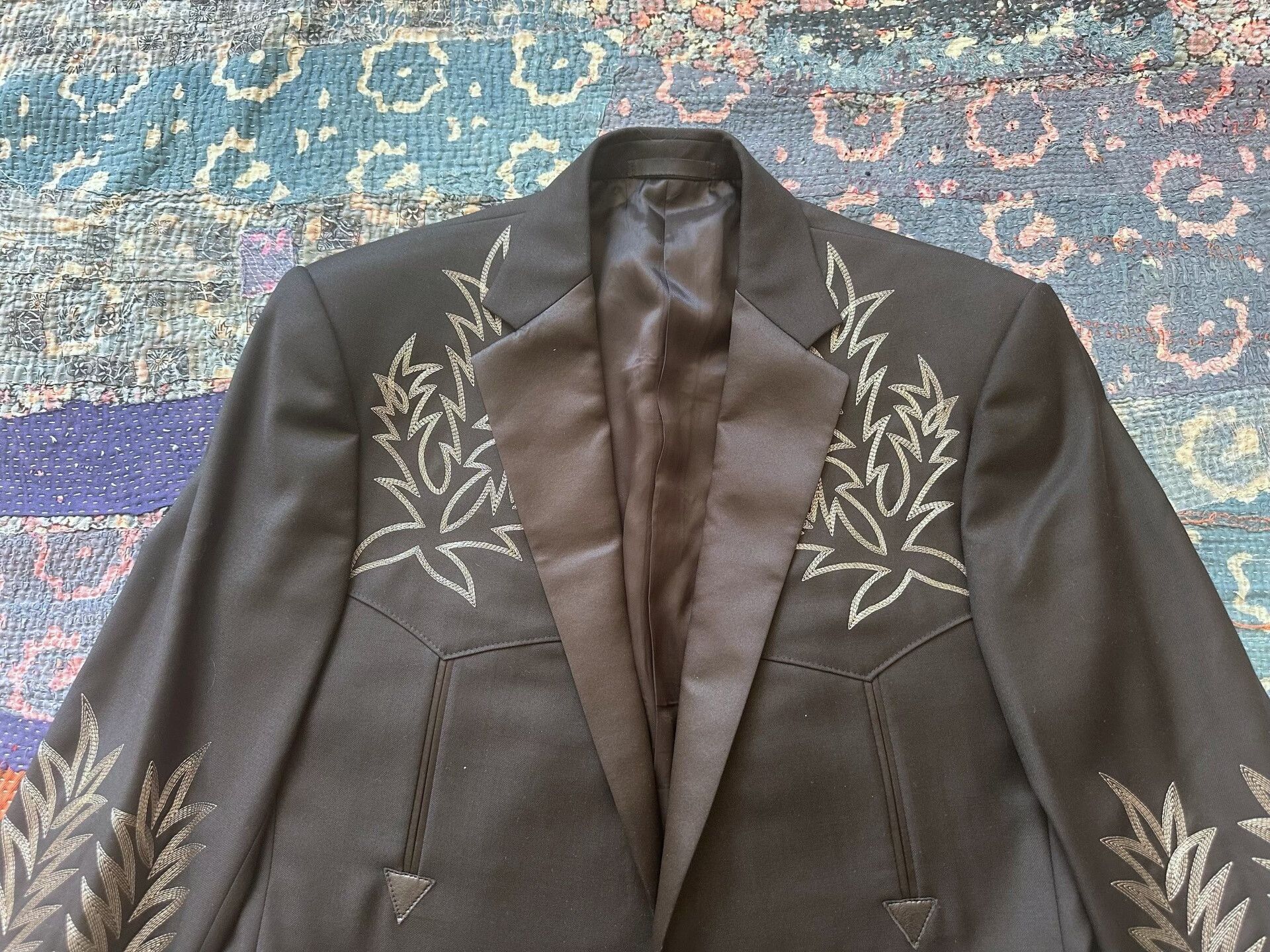 Ralph Lauren Black Label ralph lauren embroidered western jacket Size US M / EU 48-50 / 2 - 2 Thumbnail