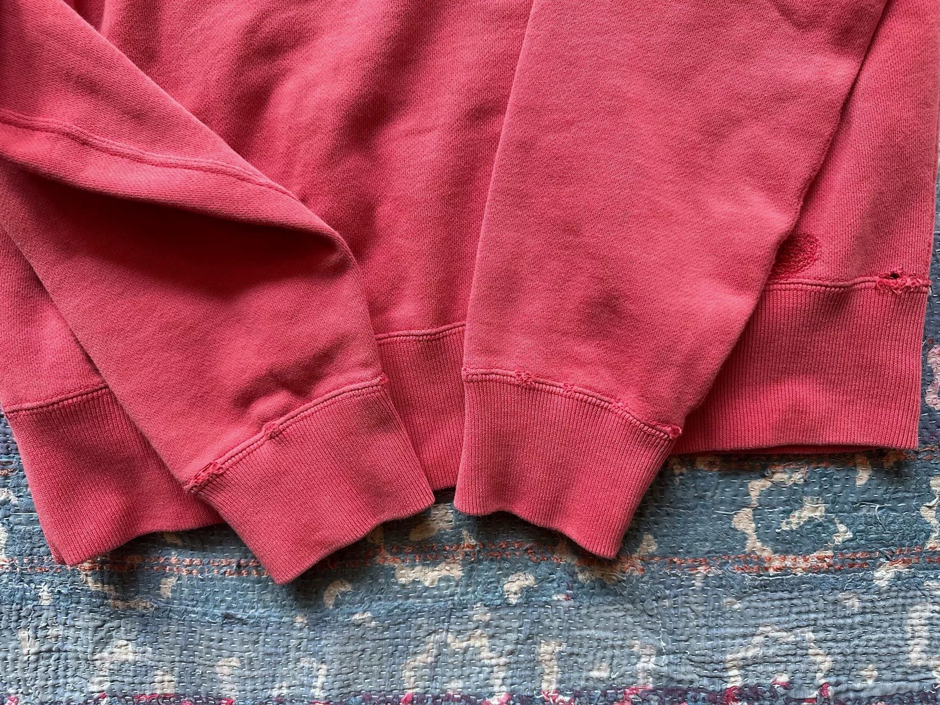 RRL Ralph Lauren rrl distressed hoodie with color block detailing Size US M / EU 48-50 / 2 - 8 Thumbnail