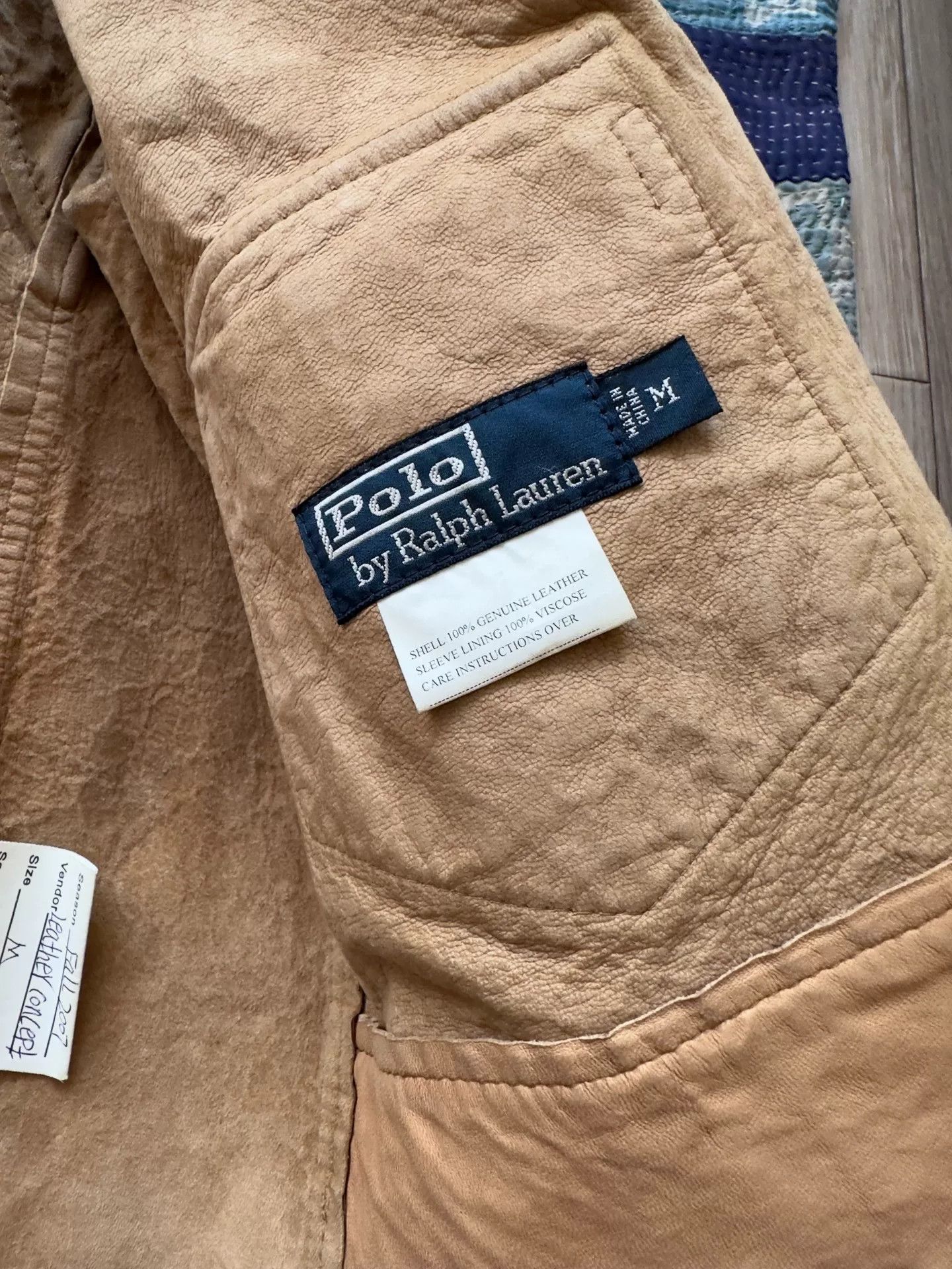 RRL Ralph Lauren beige leather jacket by polo ralph lauren Size US M / EU 48-50 / 2 - 6 Thumbnail