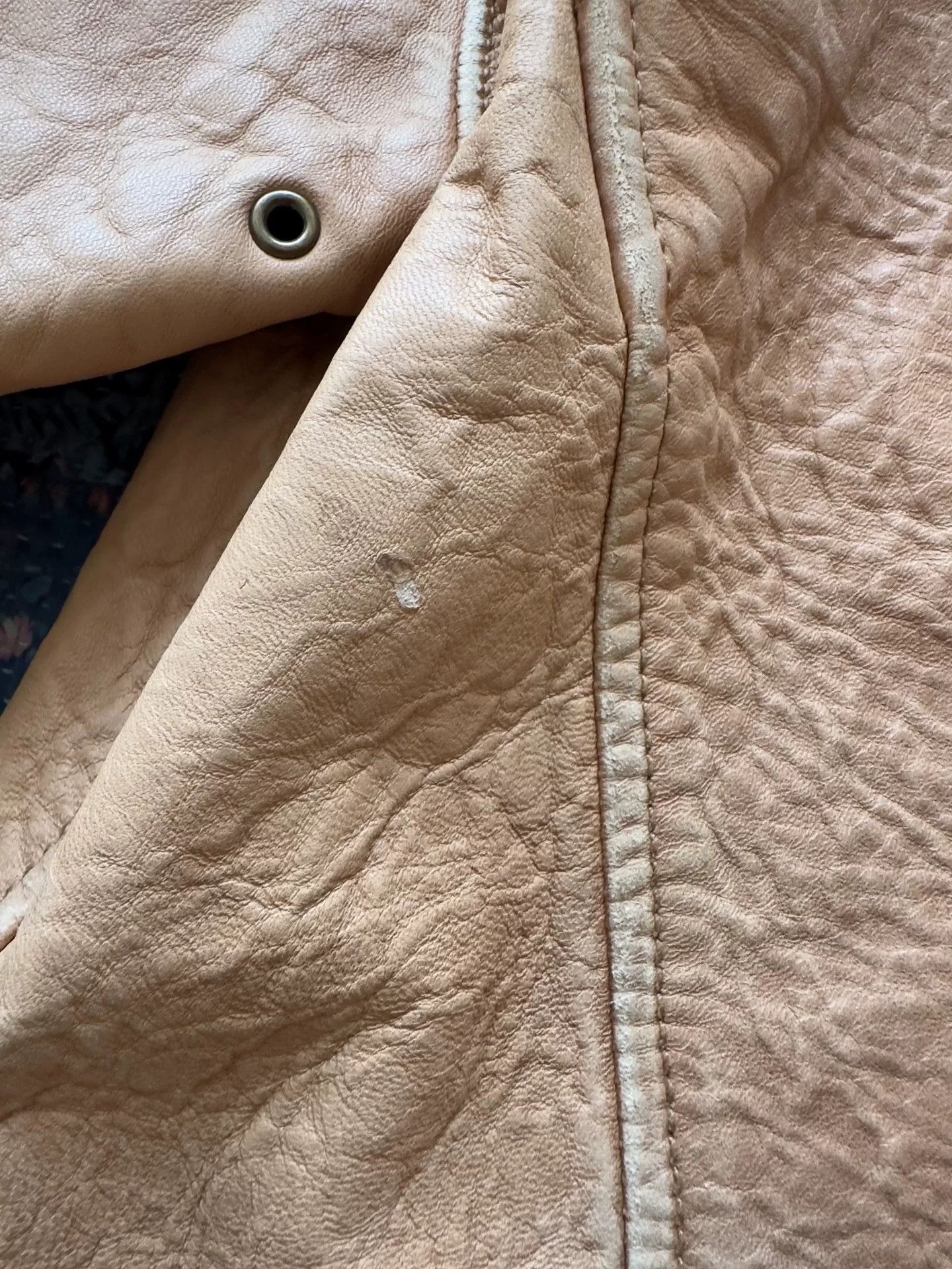 RRL Ralph Lauren beige leather jacket by polo ralph lauren Size US M / EU 48-50 / 2 - 9 Thumbnail
