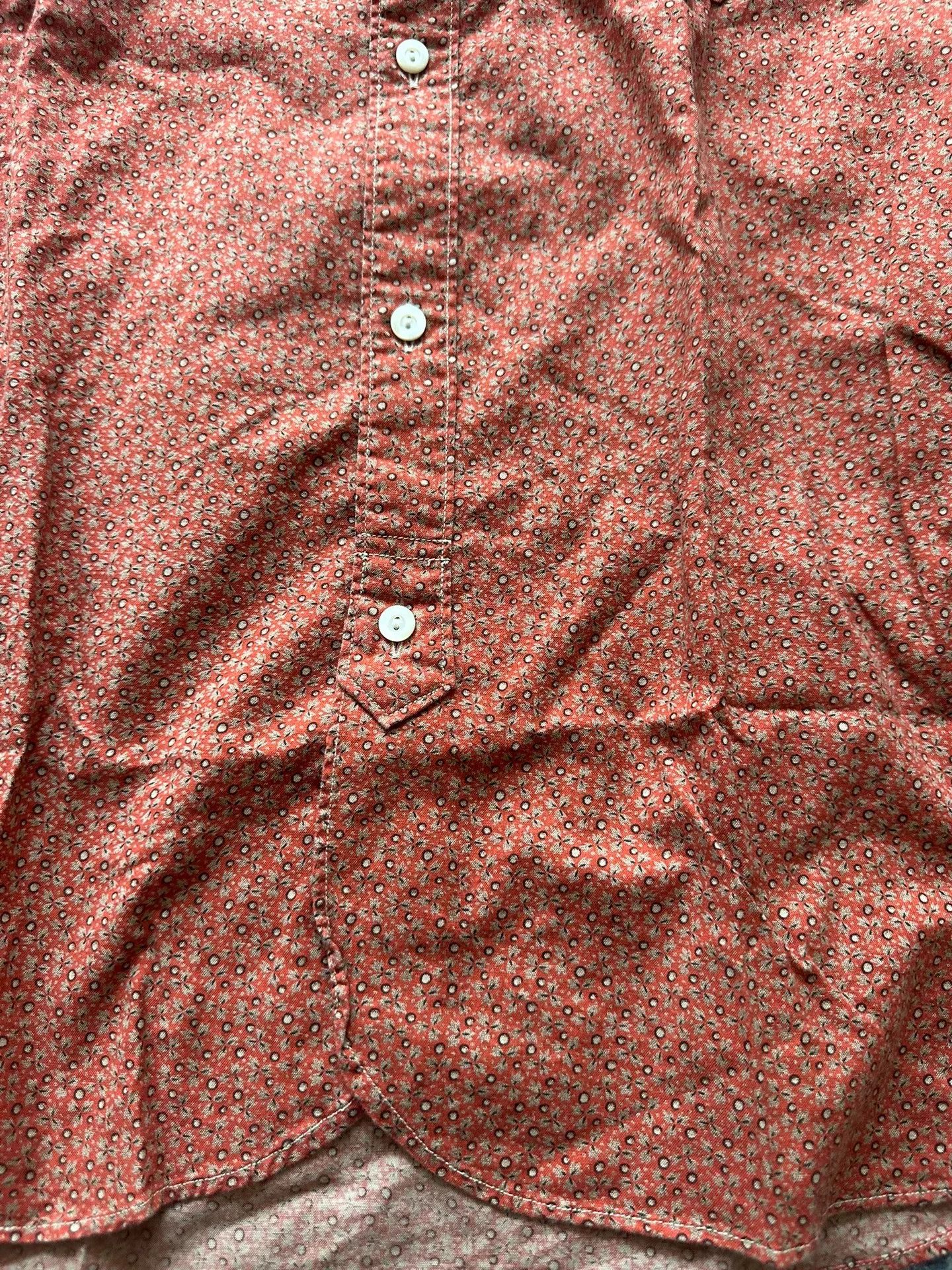 RRL Ralph Lauren rrl spotted floral long sleeve shirt Size US S / EU 44-46 / 1 - 4 Thumbnail