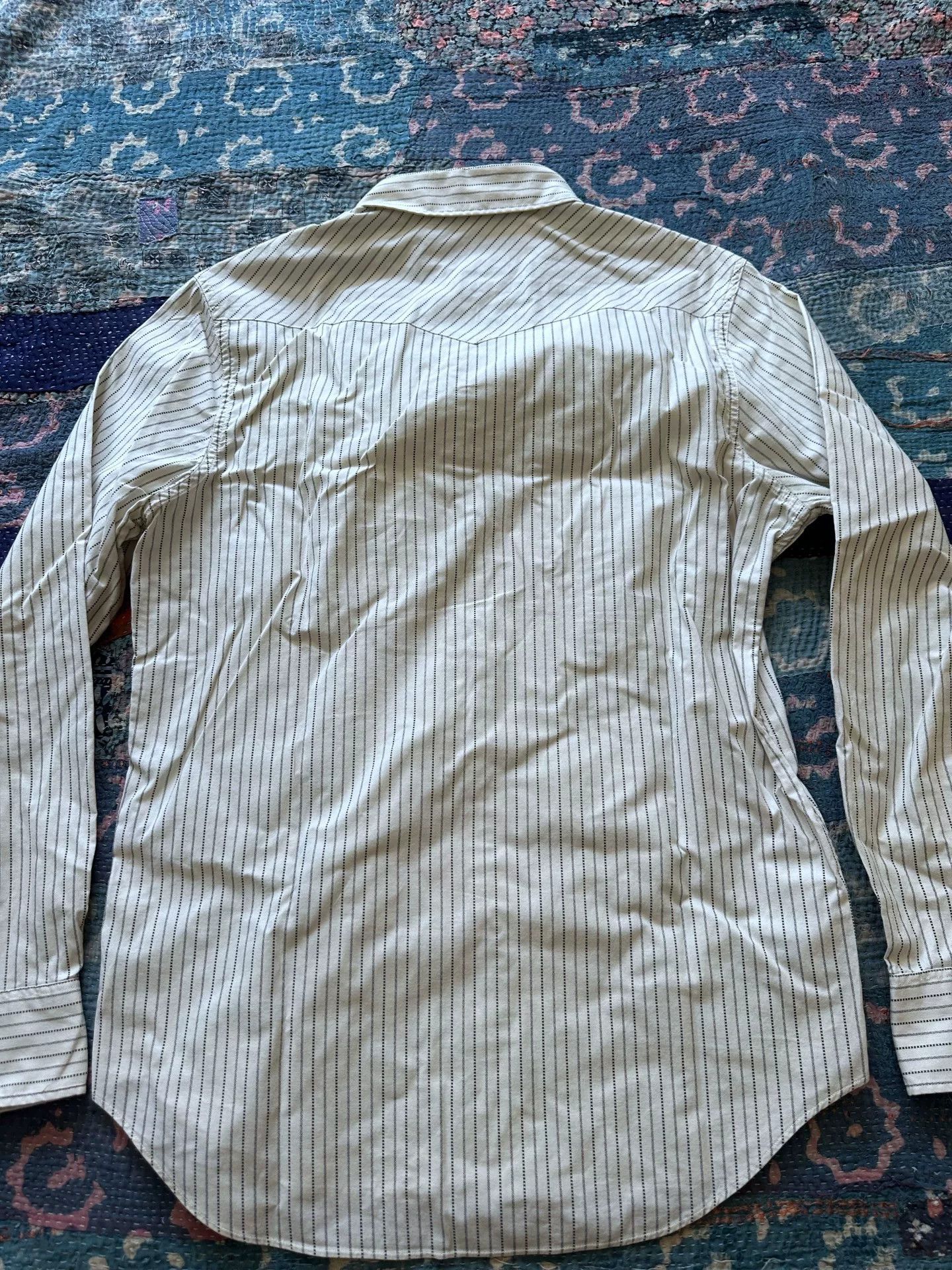 RRL Ralph Lauren rrl striped western long sleeve shirt Size US M / EU 48-50 / 2 - 2 Thumbnail