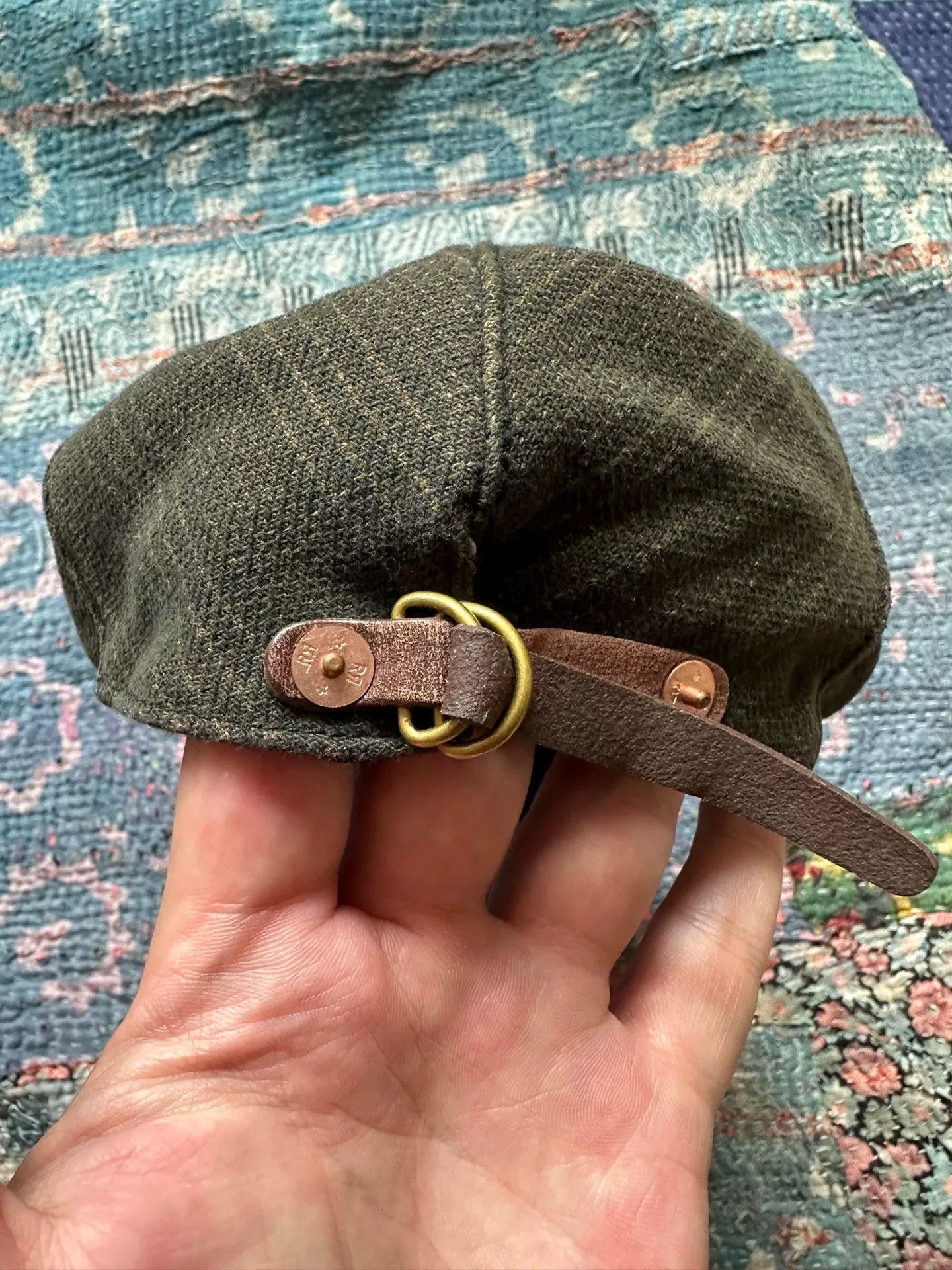 RRL Ralph Lauren rrl plaid baker cap beret newsboy cap Size ONE SIZE - 7 Thumbnail