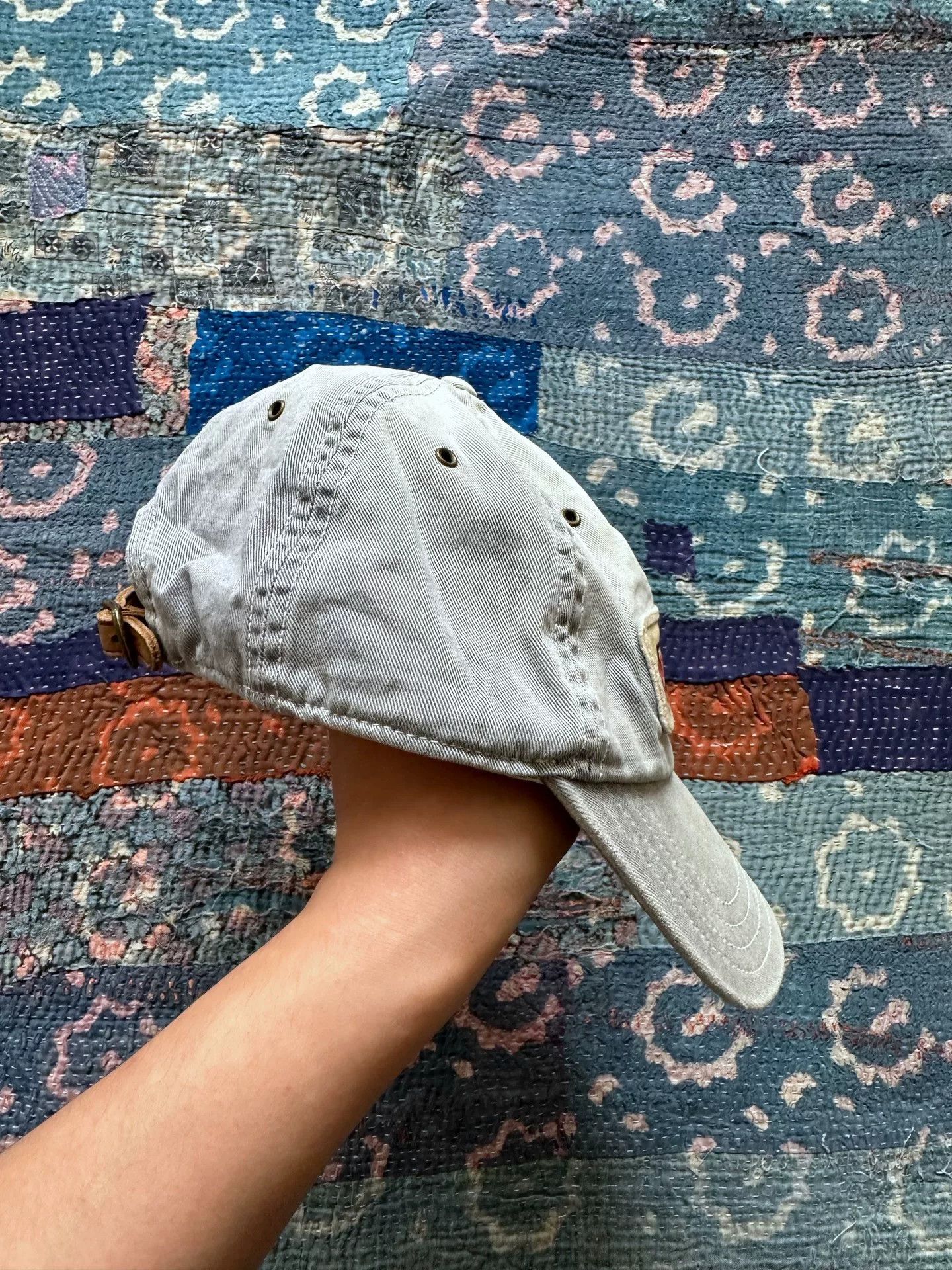 RRL Ralph Lauren vintage washed trucker baseball cap Size ONE SIZE - 3 Thumbnail