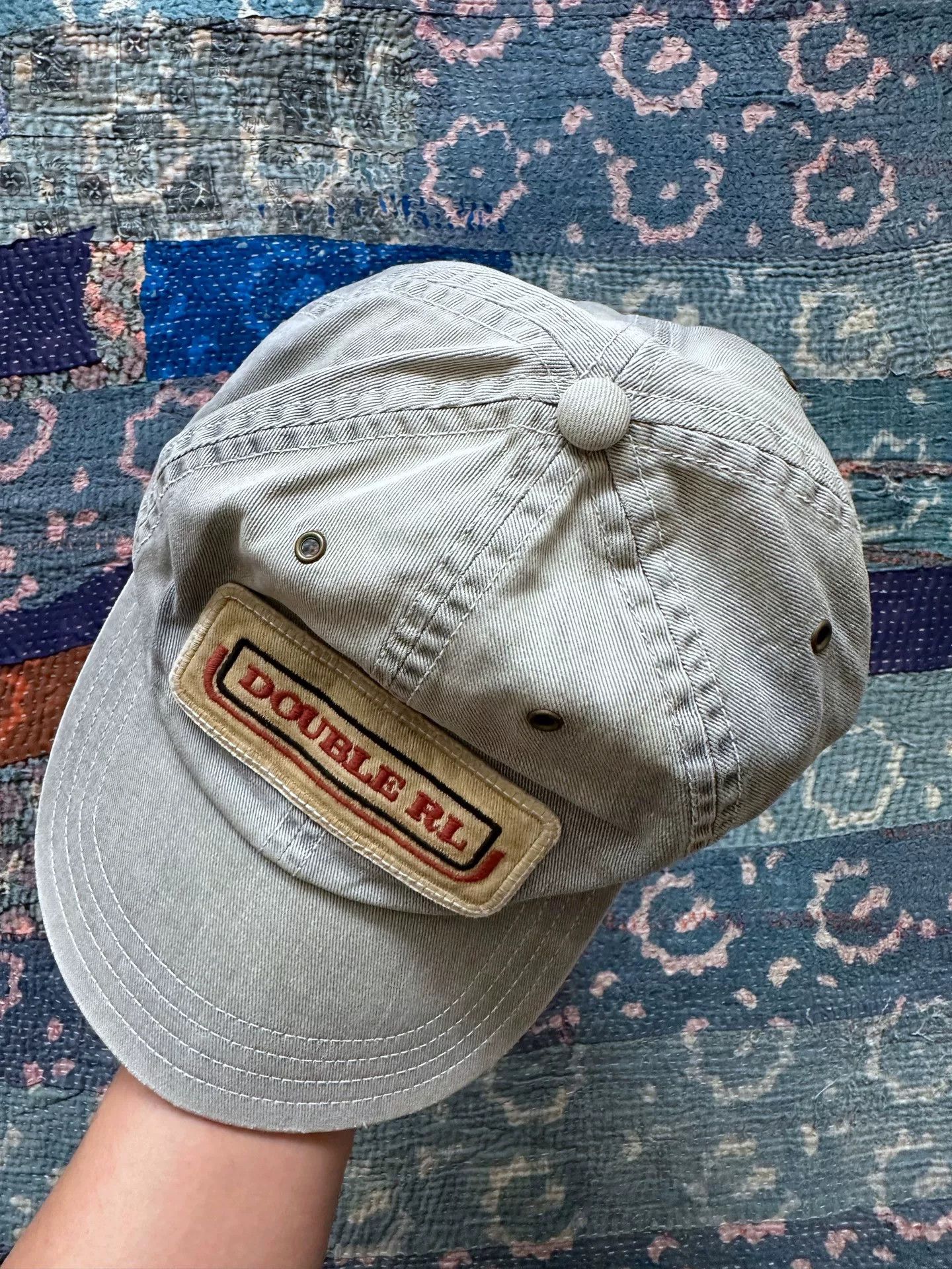 RRL Ralph Lauren vintage washed trucker baseball cap Size ONE SIZE - 2 Thumbnail
