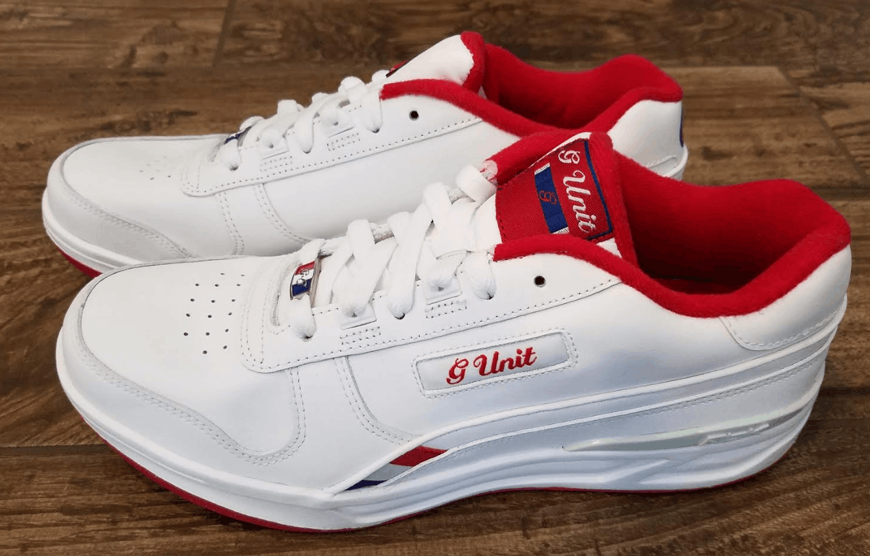 Red g unit store shoes