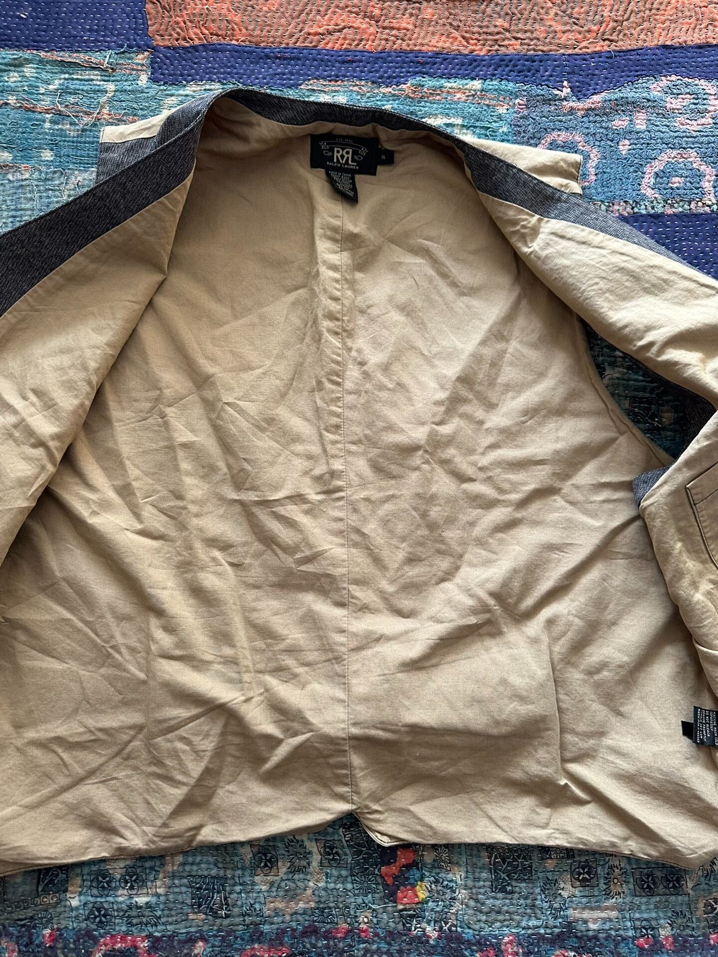 RRL Ralph Lauren rrl salt and pepper vest in xl Size US XL / EU 56 / 4 - 5 Thumbnail