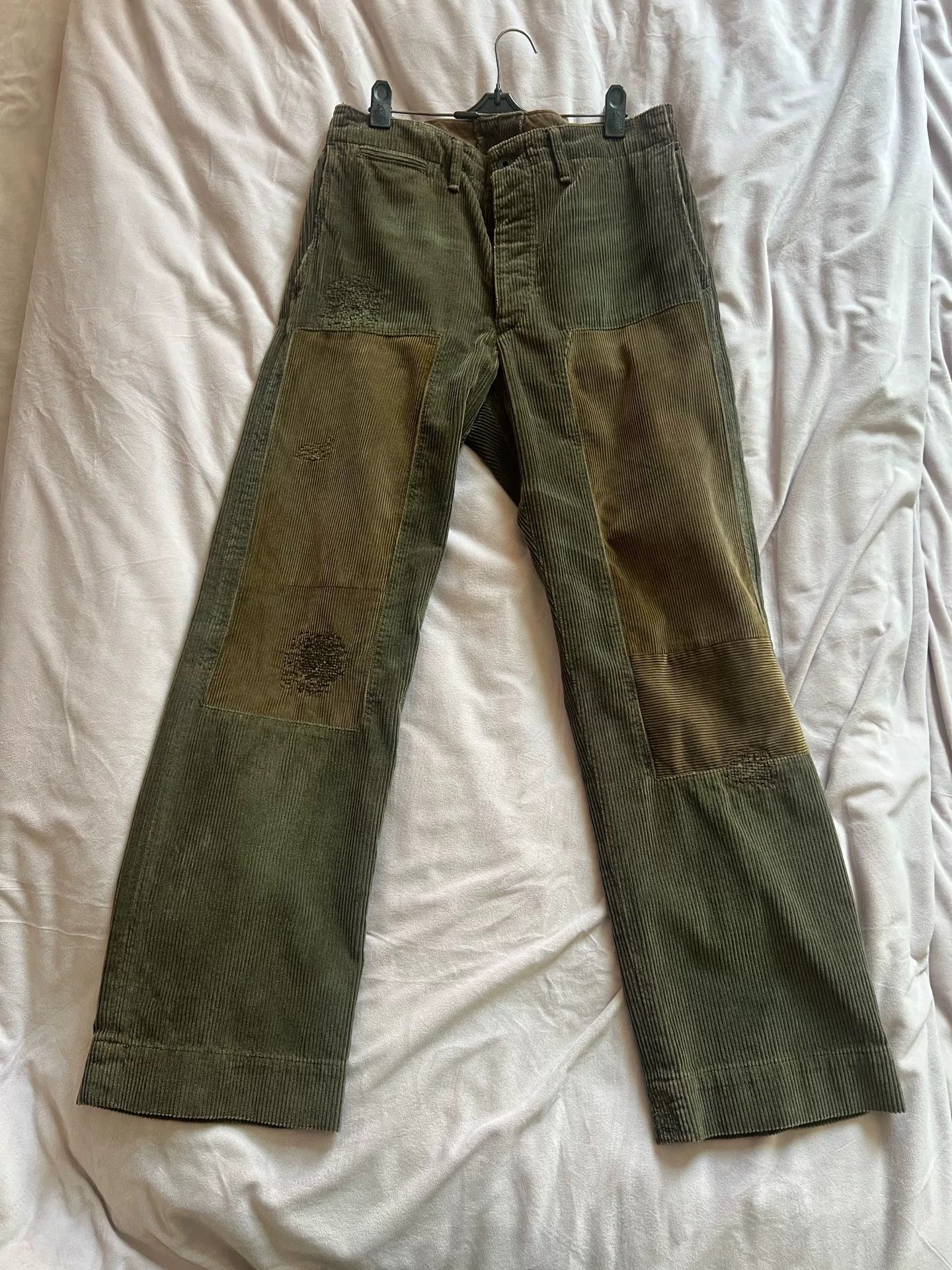 RRL Ralph Lauren RRL Vintage Corduroy Slim Fit Pants Size US 29 - 2 Thumbnail