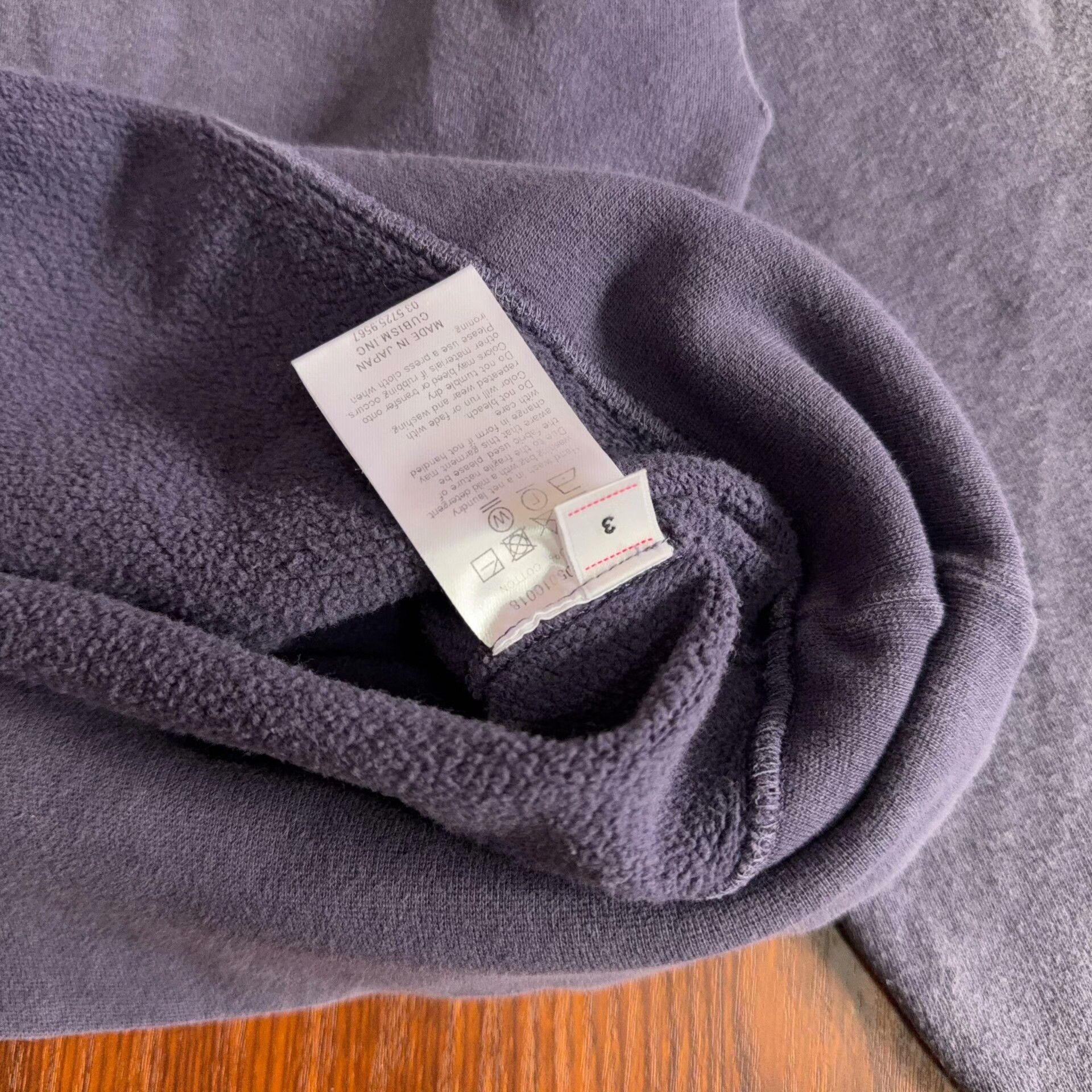 Visvim visvim purple long sleeve sweatshirt Size US M / EU 48-50 / 2 - 6 Thumbnail