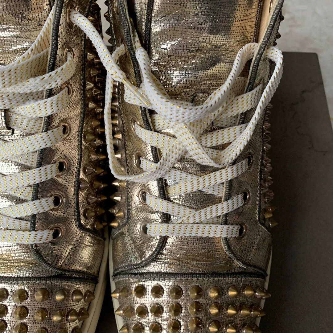Christian Louboutin christian louboutin high-top casual sneakers Size US 9.5 / EU 42-43 - 2 Thumbnail