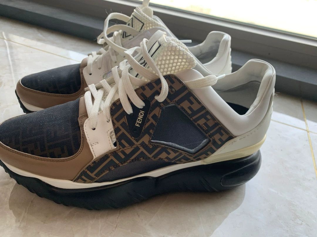 Fendi fendi casual lace-up sports shoes Size US 7 / EU 40 - 2 Thumbnail