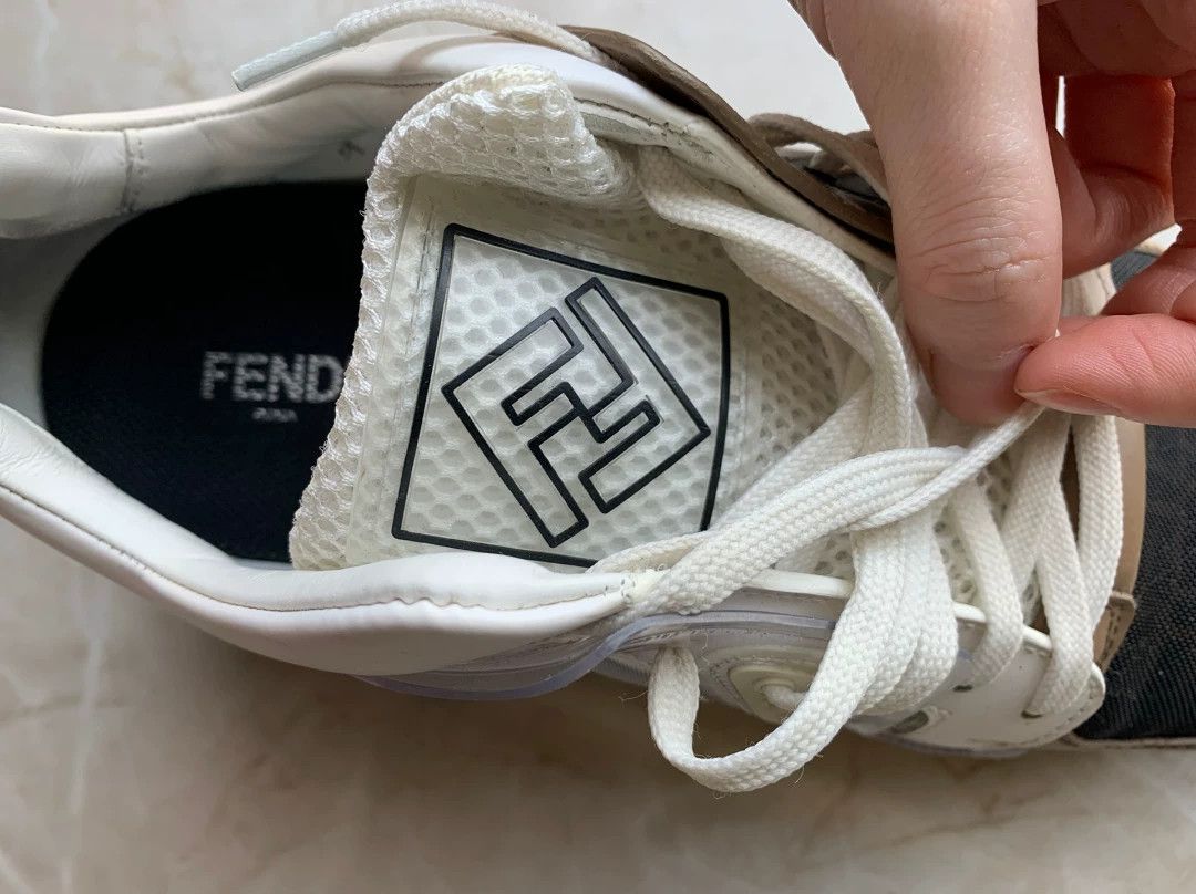 Fendi fendi casual lace-up sports shoes Size US 7 / EU 40 - 3 Thumbnail