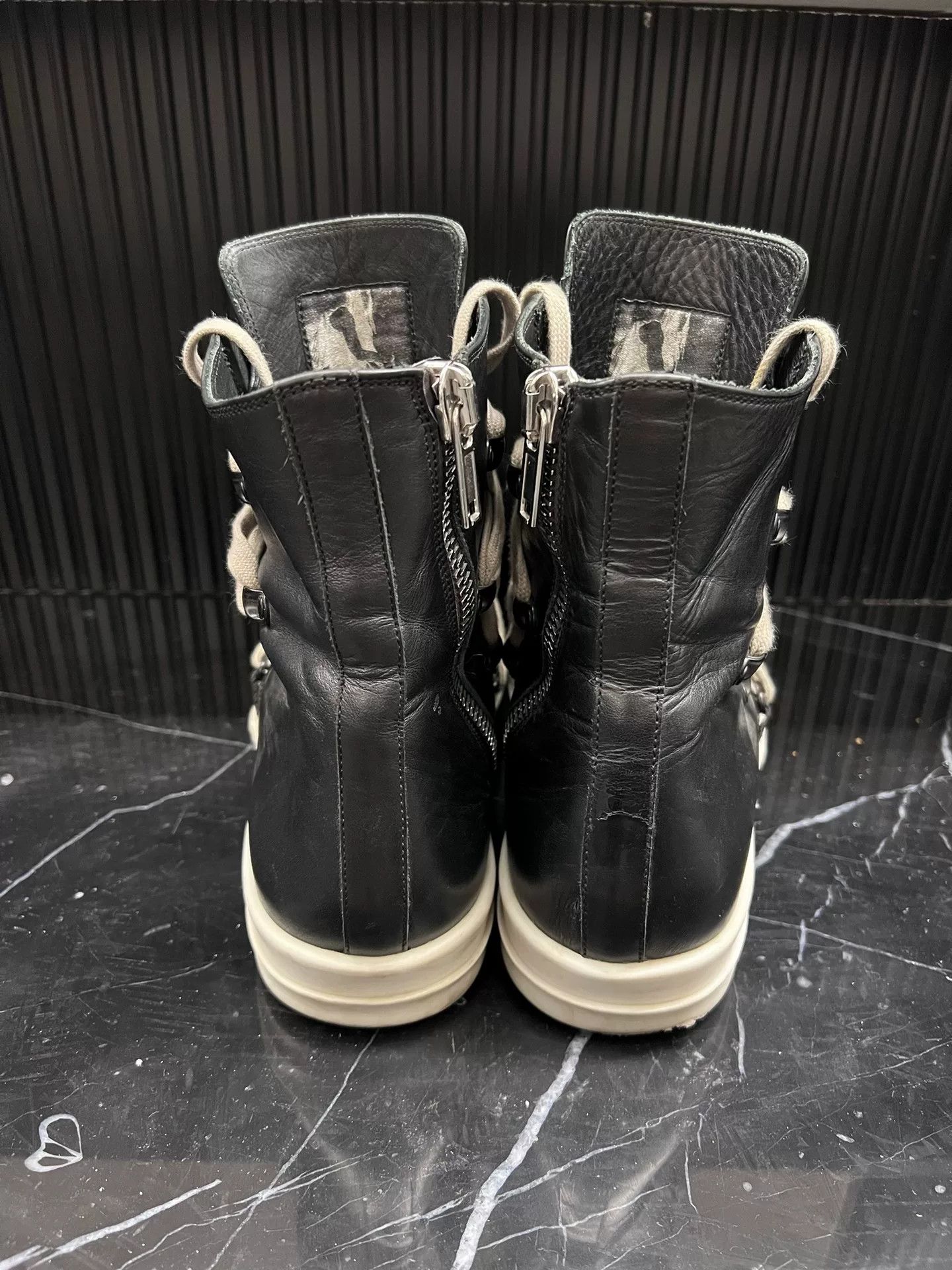 Rick Owens rick owens strappy high-top sneakers for men Size US 10 / EU 43 - 5 Thumbnail