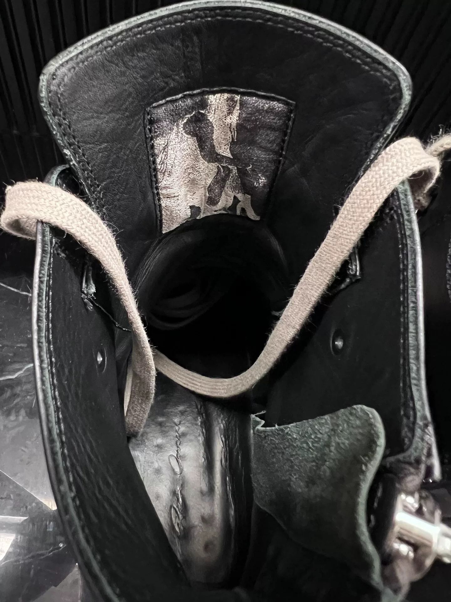 Rick Owens rick owens strappy high-top sneakers for men Size US 10 / EU 43 - 6 Thumbnail