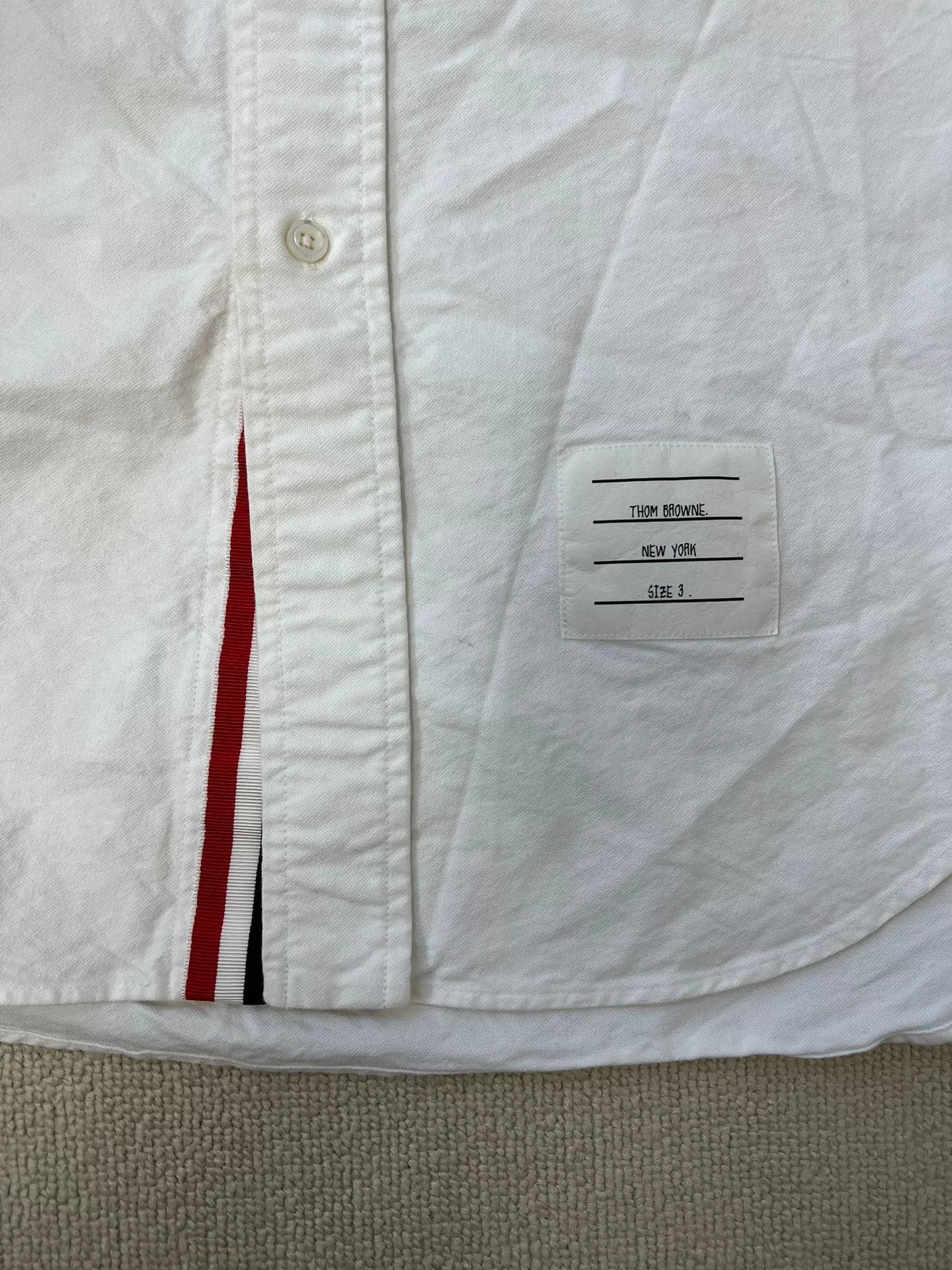 Thom Browne Thom Browne Striped Button-Up Shirt Size US M / EU 48-50 / 2 - 3 Thumbnail