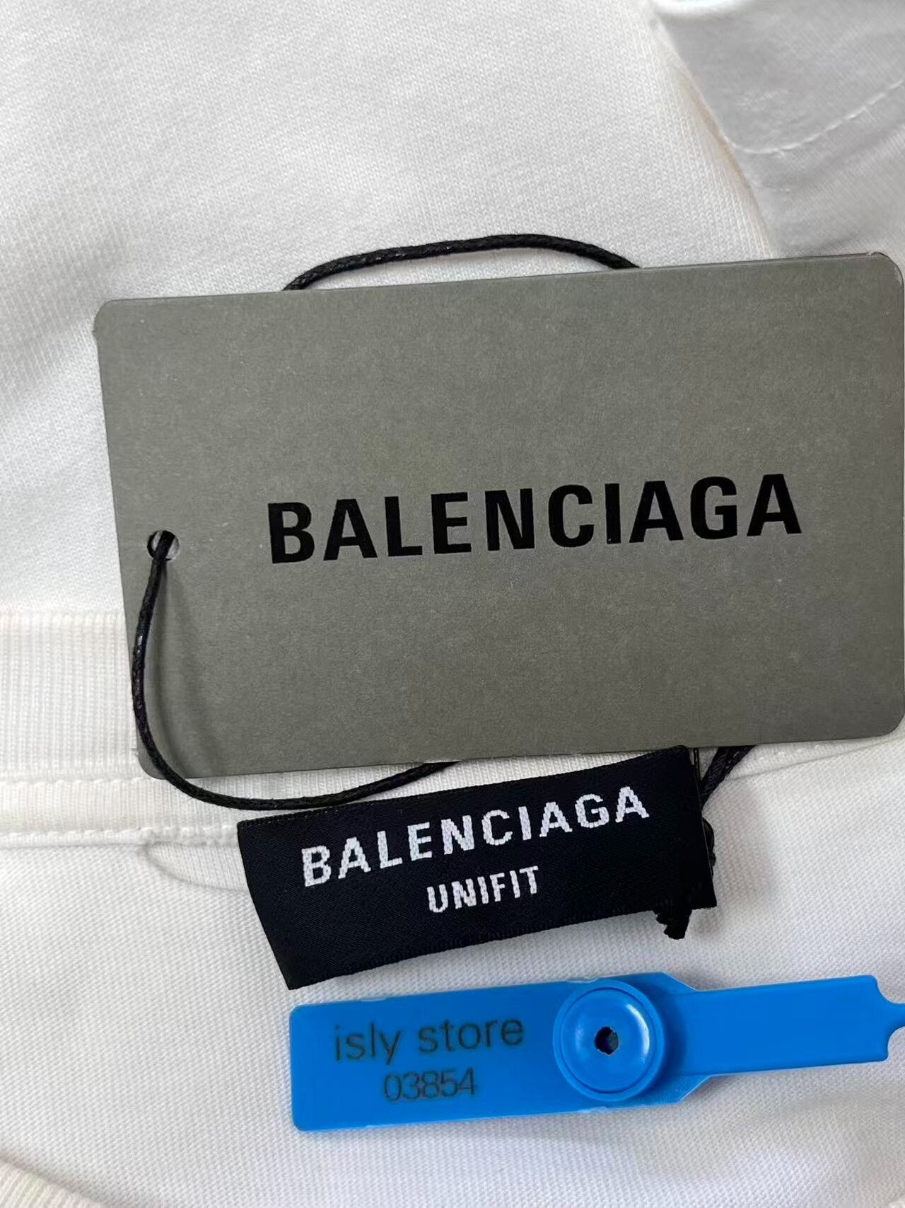 Balenciaga balenciaga destroyed white oversized tee Size S / US 4 / IT 40 - 5 Thumbnail