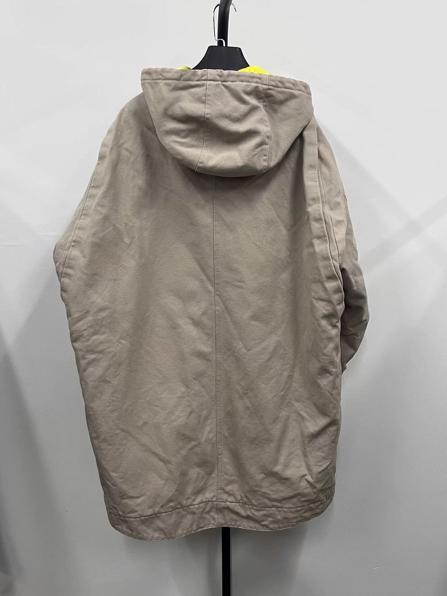 Acne Studios acne studios hooded long coat with logo Size US M / EU 48-50 / 2 - 2 Thumbnail